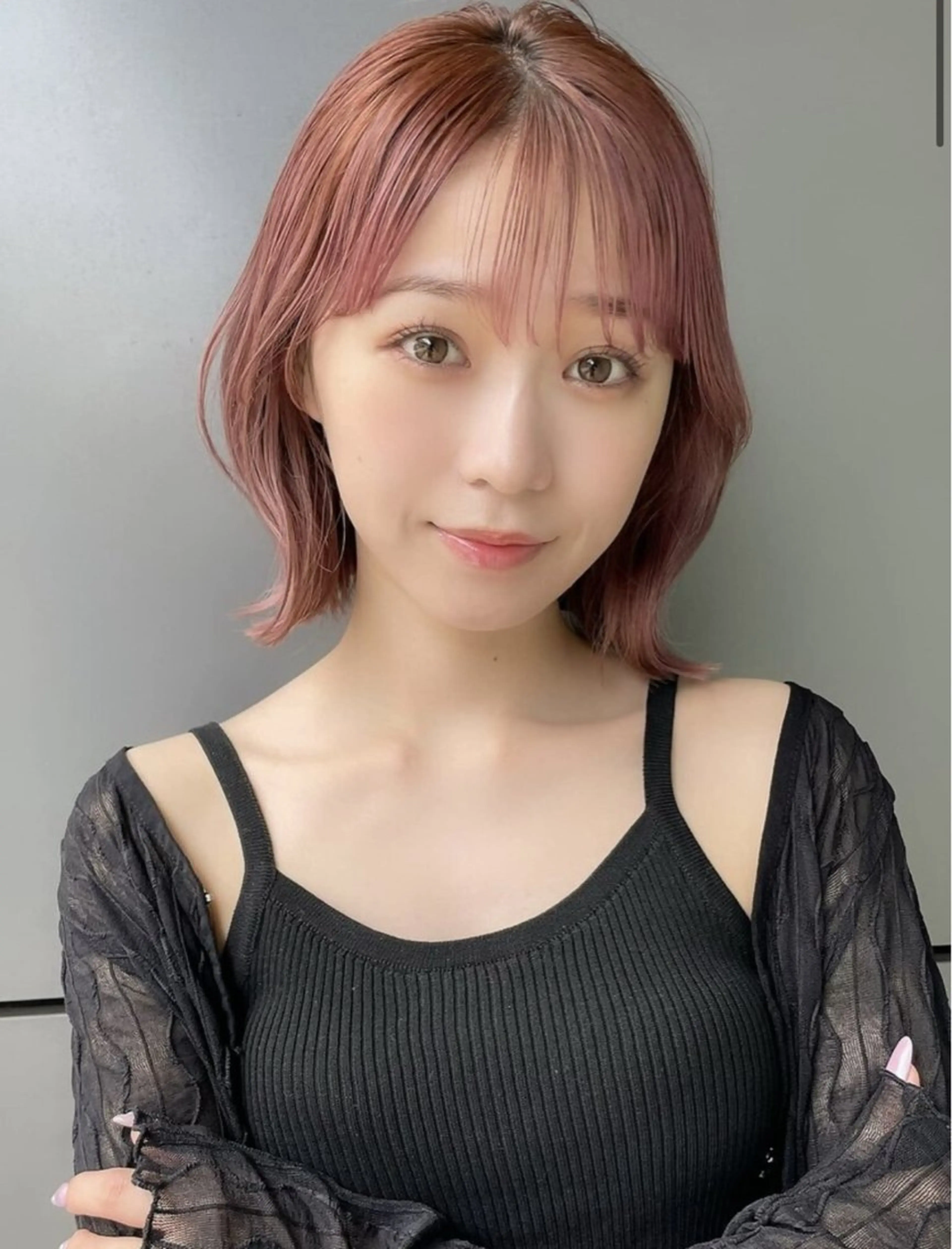 ミディアム カラー ヘアカラー ハルキ/表参道/ 綺麗め/大人上品のヘアスタイル