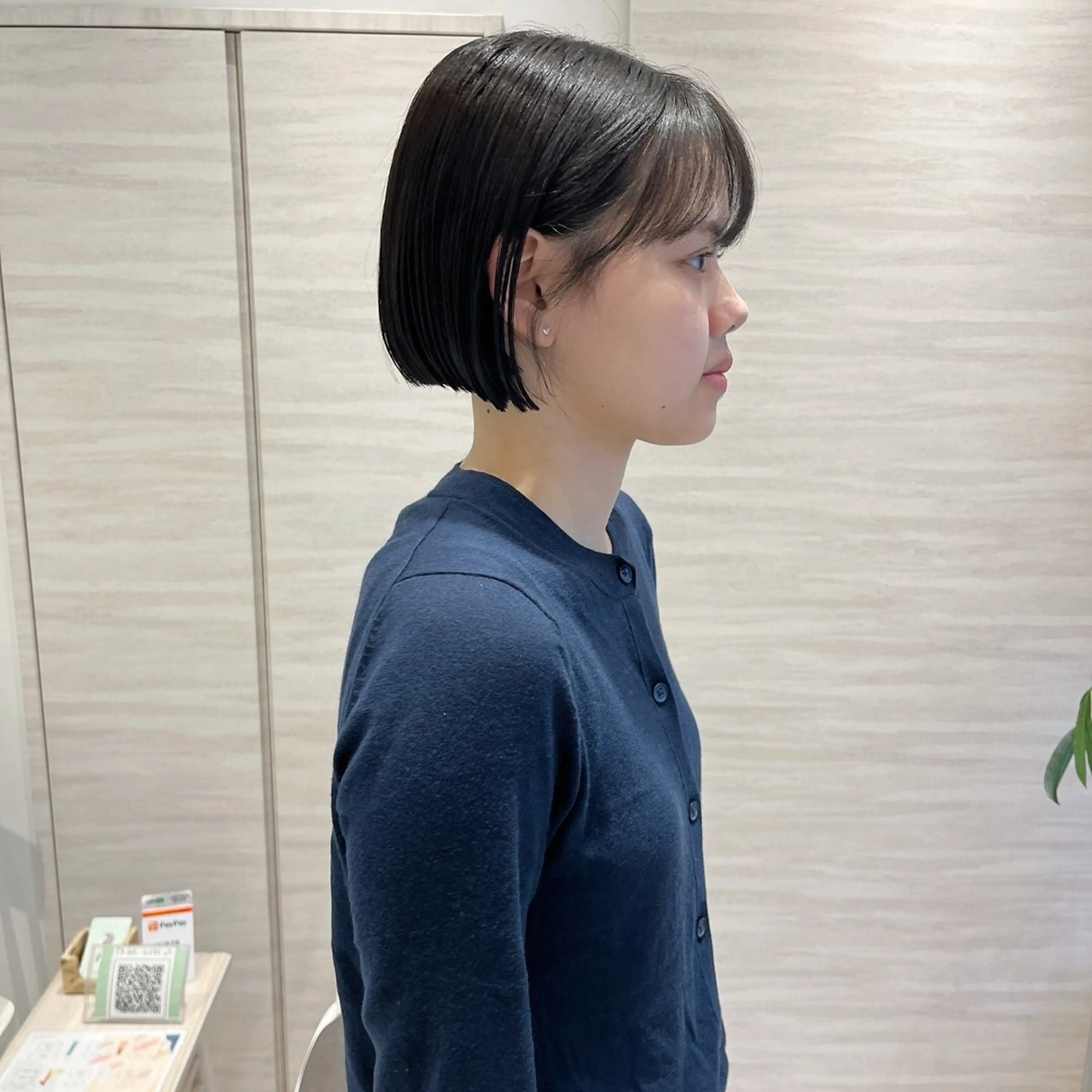 ショート カラー 切りっぱなしボブ ボブ Chiho / 梅田 / ボブ/ パーマのヘアスタイル