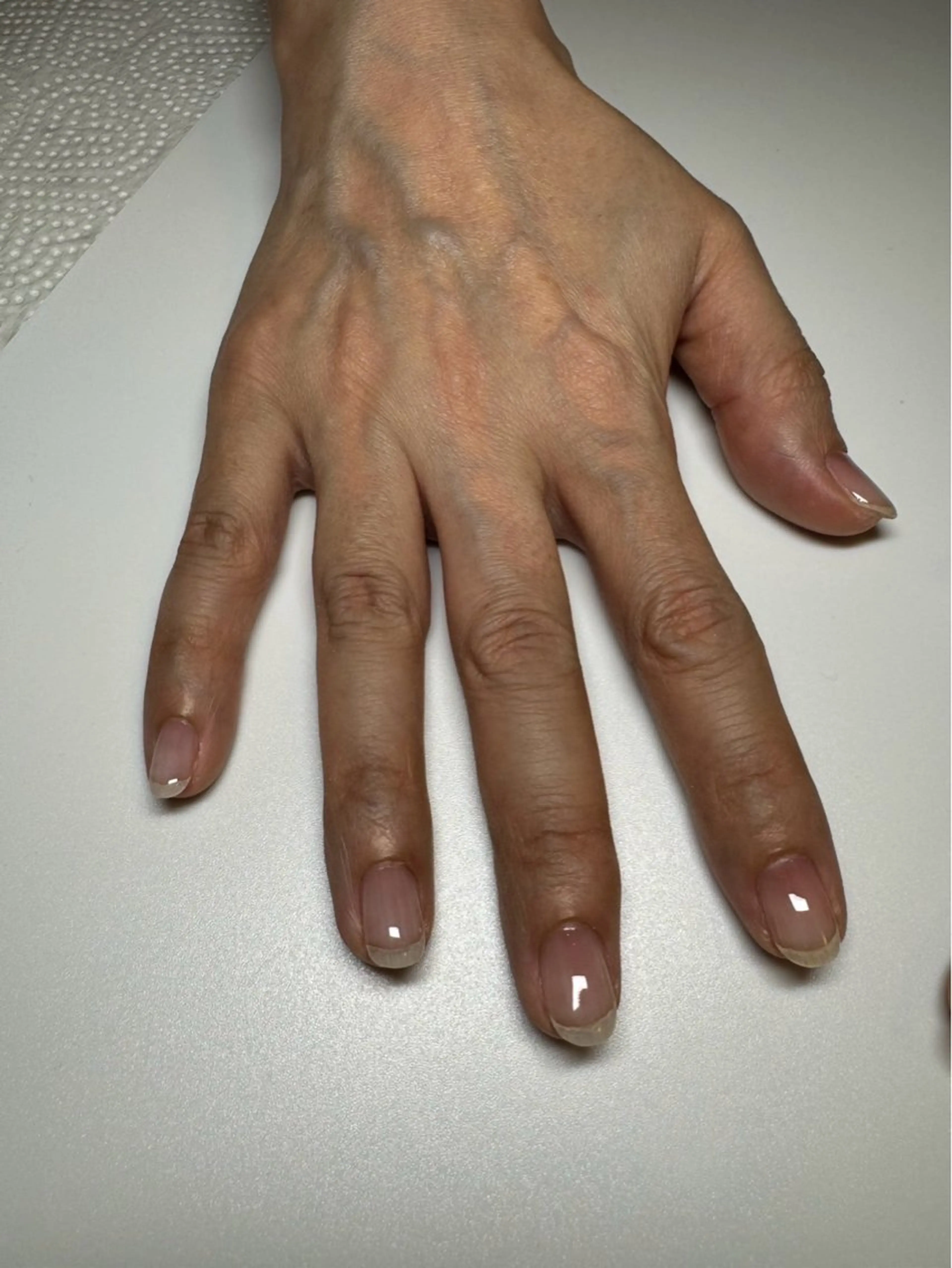 クリアネイルの写真