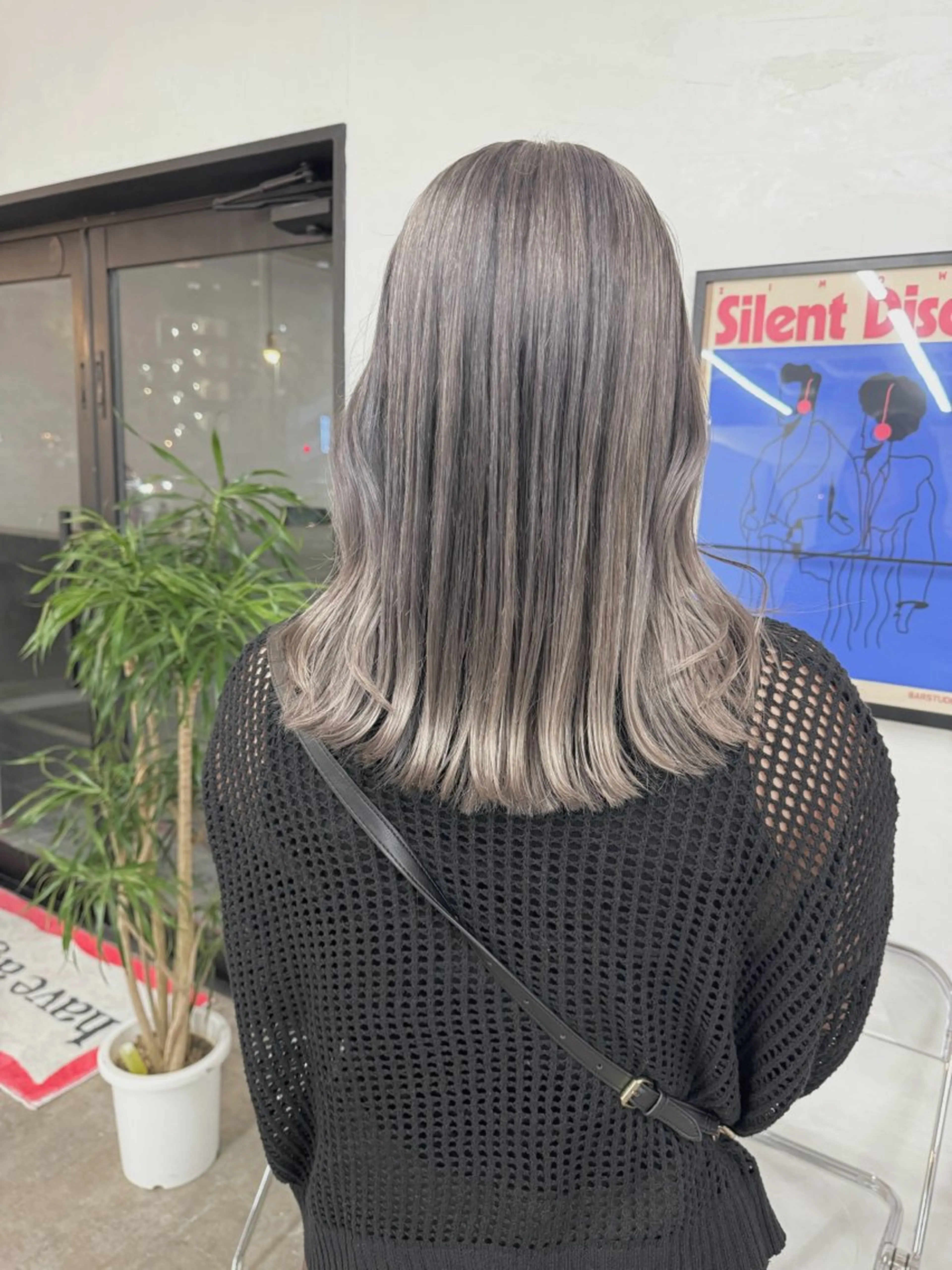 ミディアム カラー ヘアカラー トリートメント miloc🫧 MOMOYOのヘアスタイル