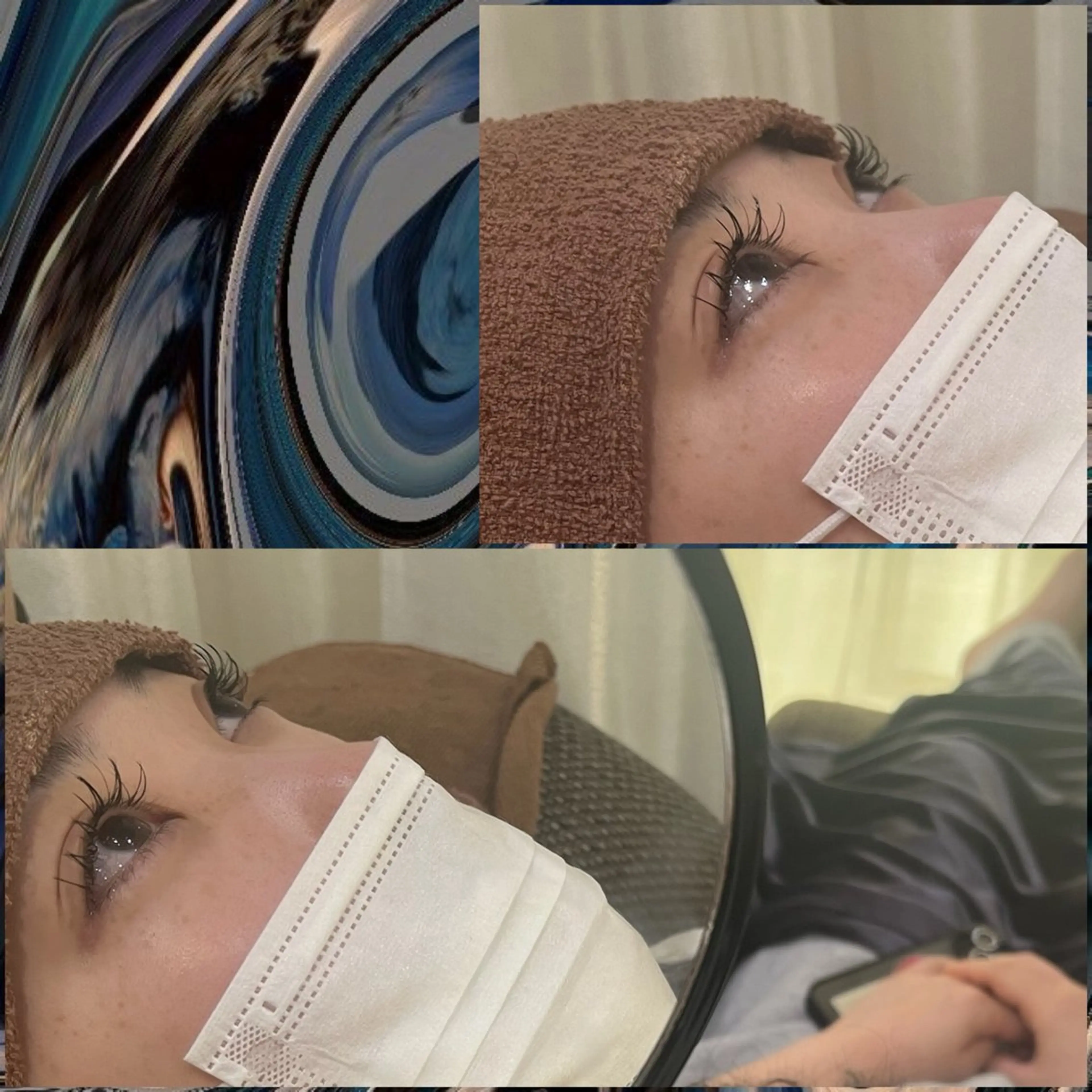 マツエク・マツパ マツエク 艶カラー/eye 🫧ྀི/栞のヘアスタイル