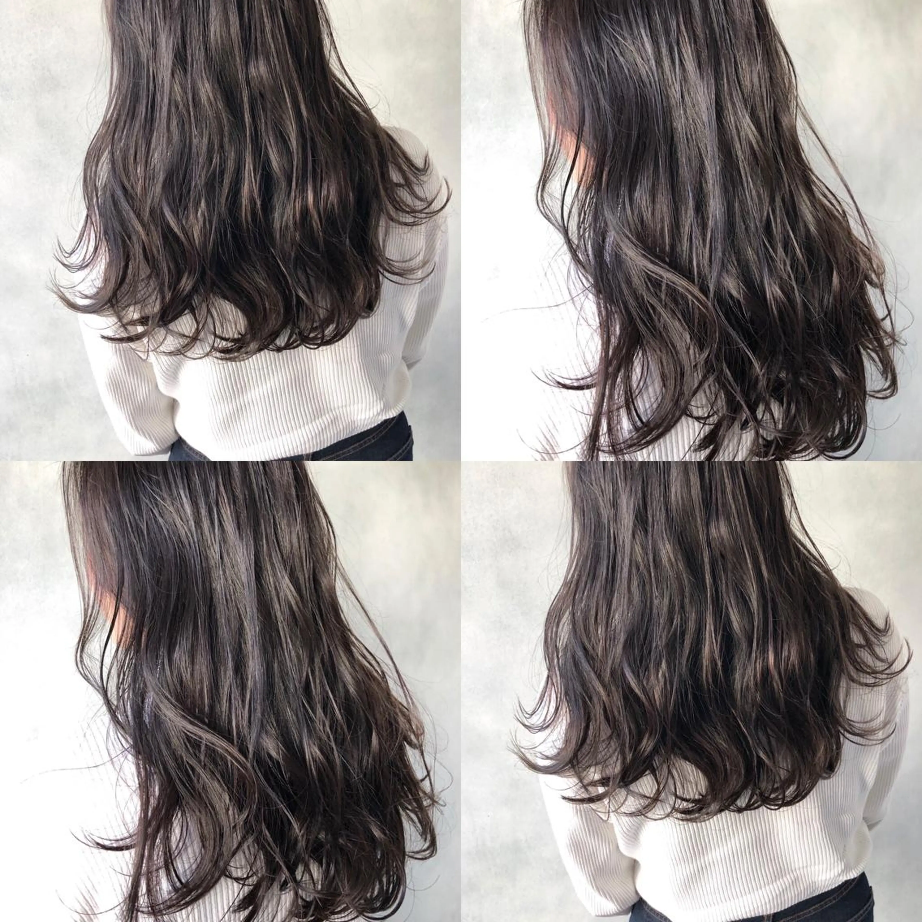 ロング ハイライト 小澤大輔 YOLO hairのヘアスタイル