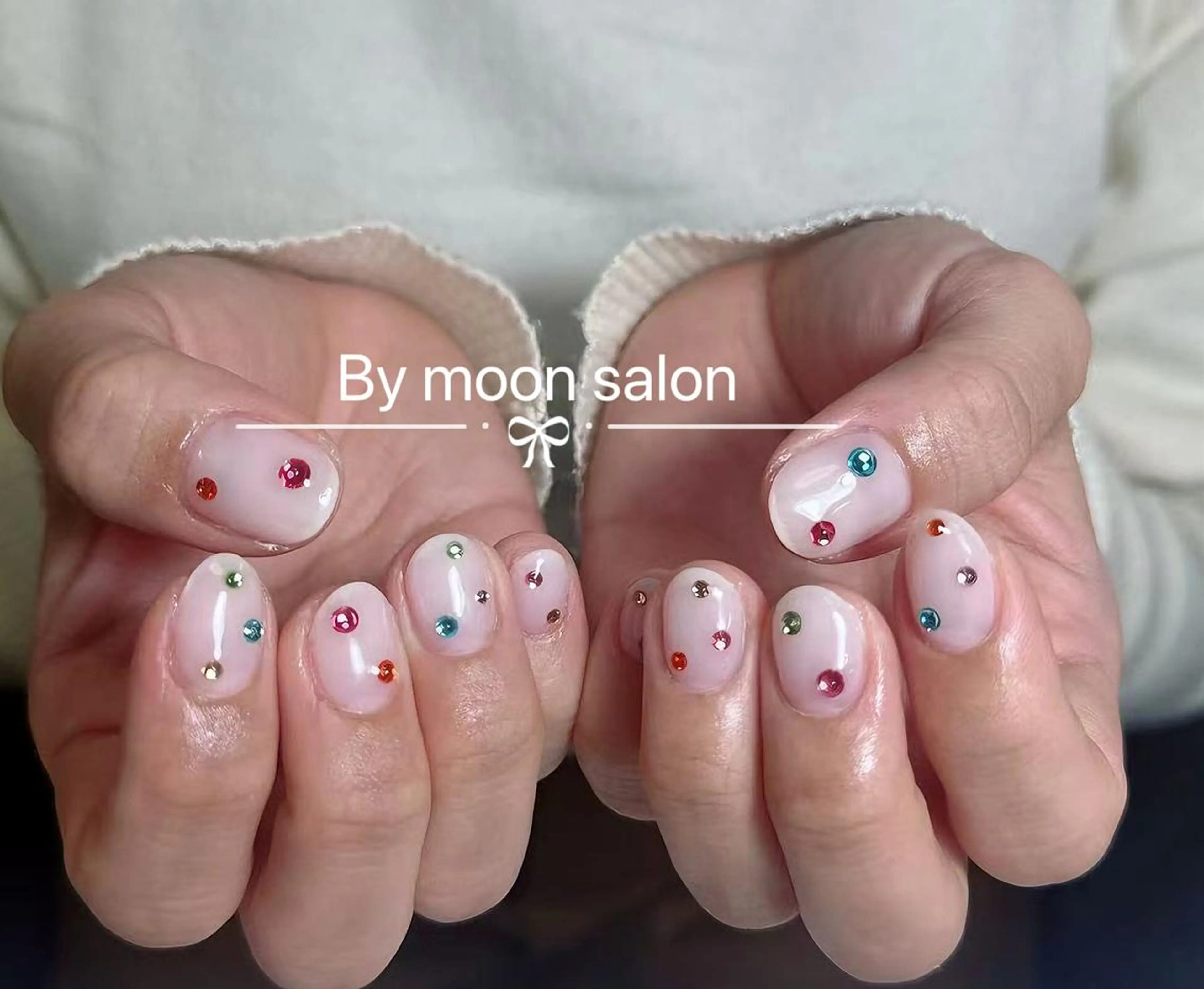 ネイル ハンドネイル By moonネイル 🌷ワンホン/韓国風のネイルデザイン