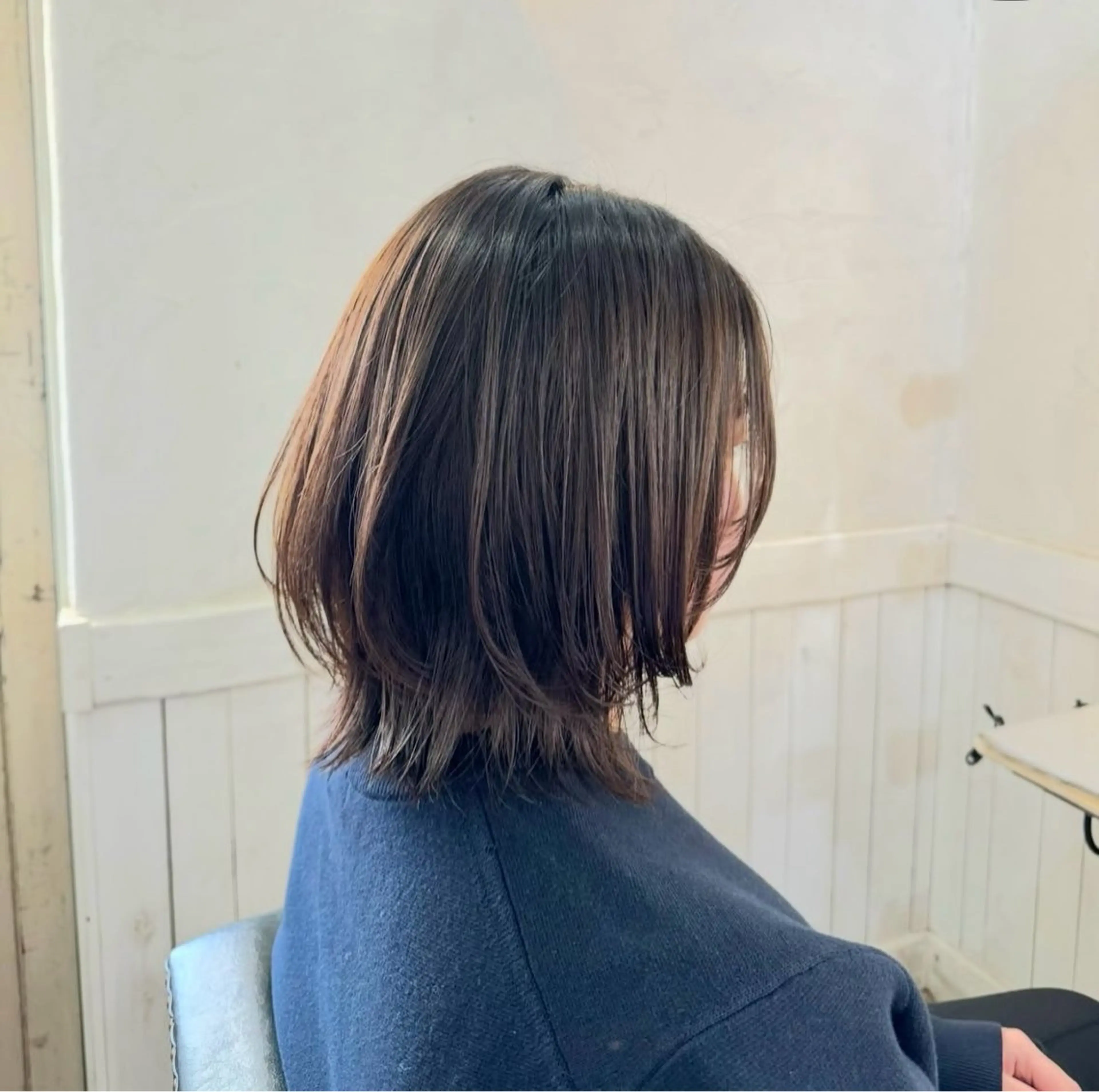 ミディアム くびれヘア 大橋 彩芽のヘアスタイル