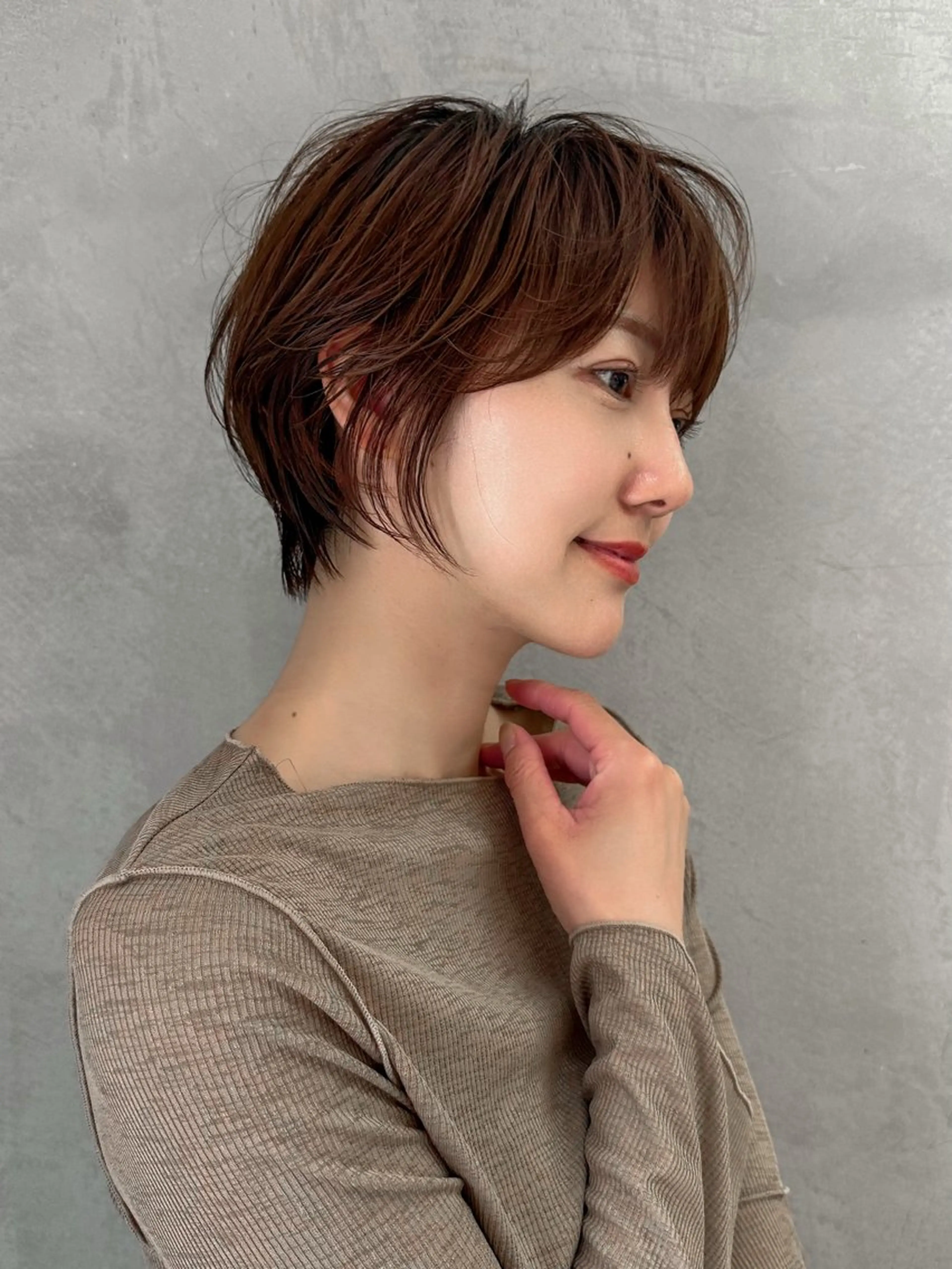 ショート ショートヘア カット ヘアカラー トリートメント ヘッドスパ taiga ショート /レイヤー/矯正🌈のヘアスタイル