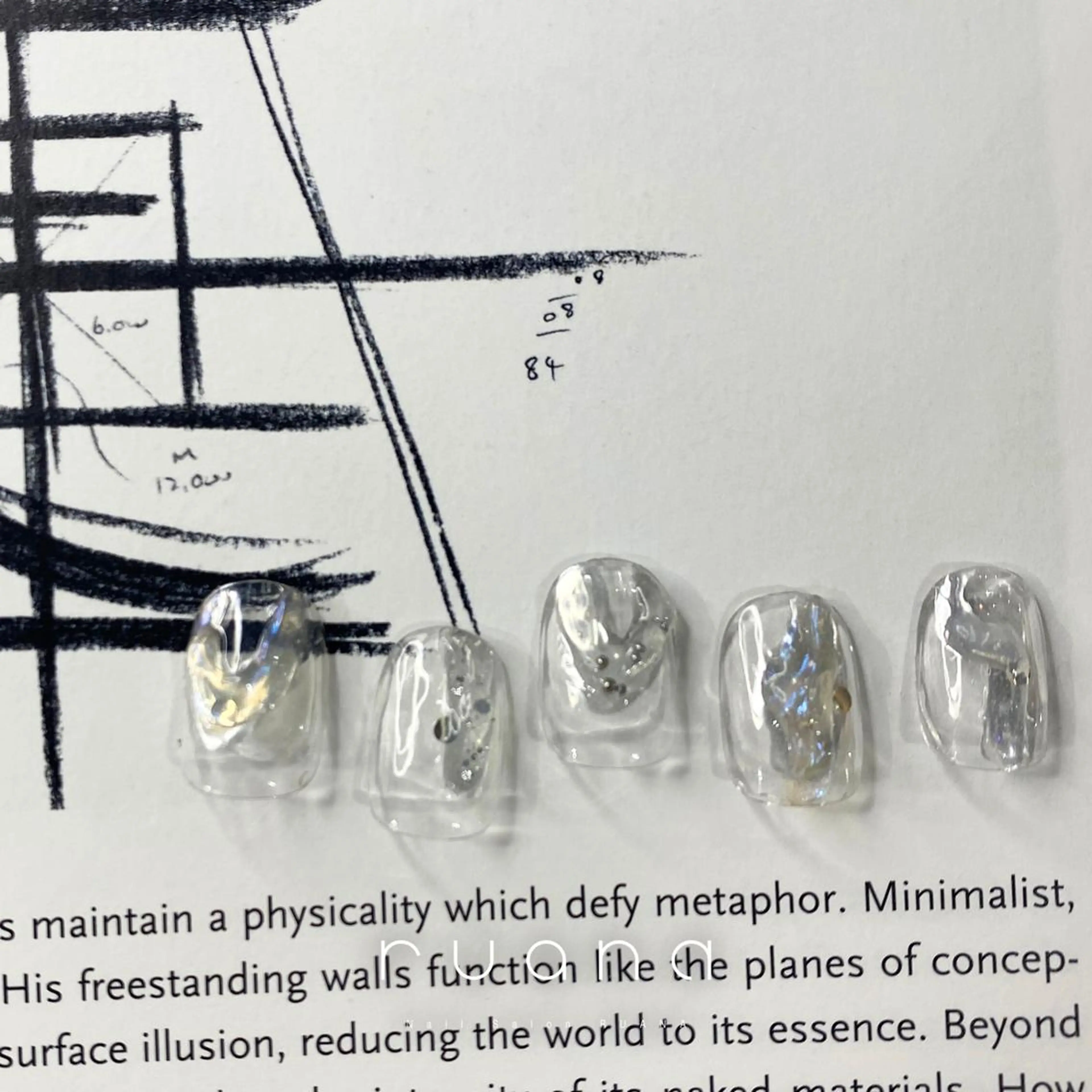 ネイル ニュアンスネイル🧡 rionaのネイルデザイン