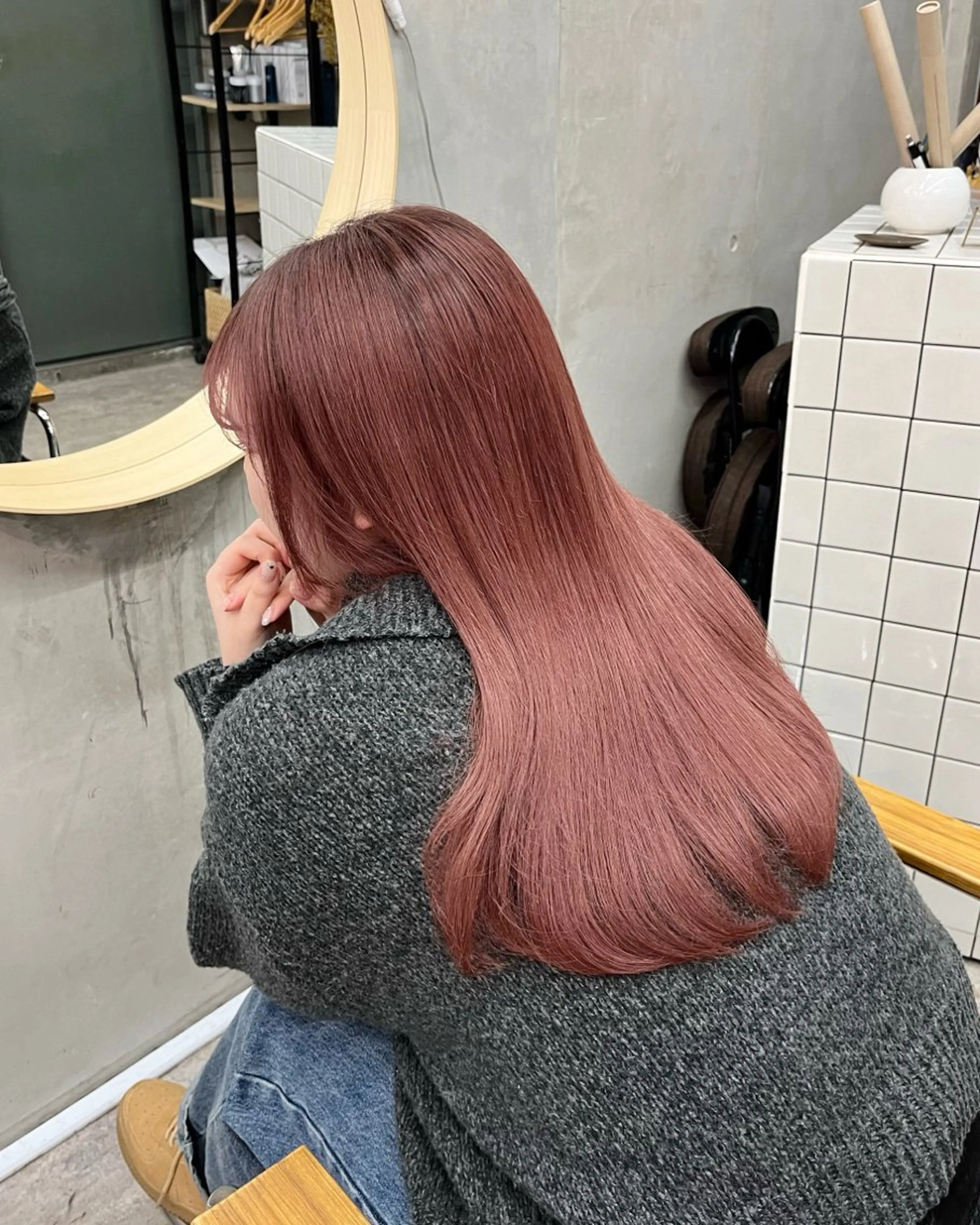 ロング ヘアカラー SALT WATER所属・🫐 𝐌𝐚𝐨 🫐似合わせcutのヘアスタイル