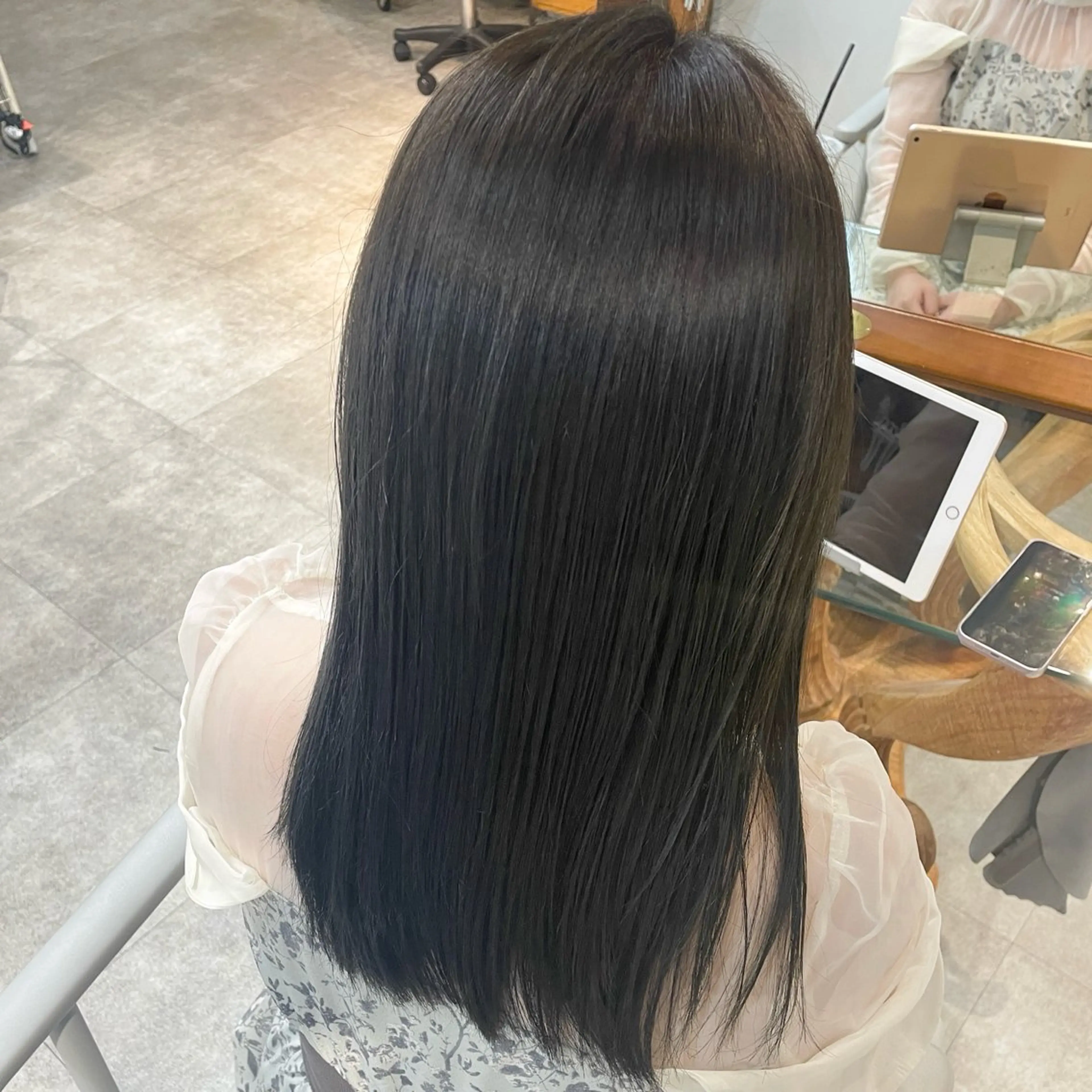カラー 大坂谷 さくらのヘアスタイル