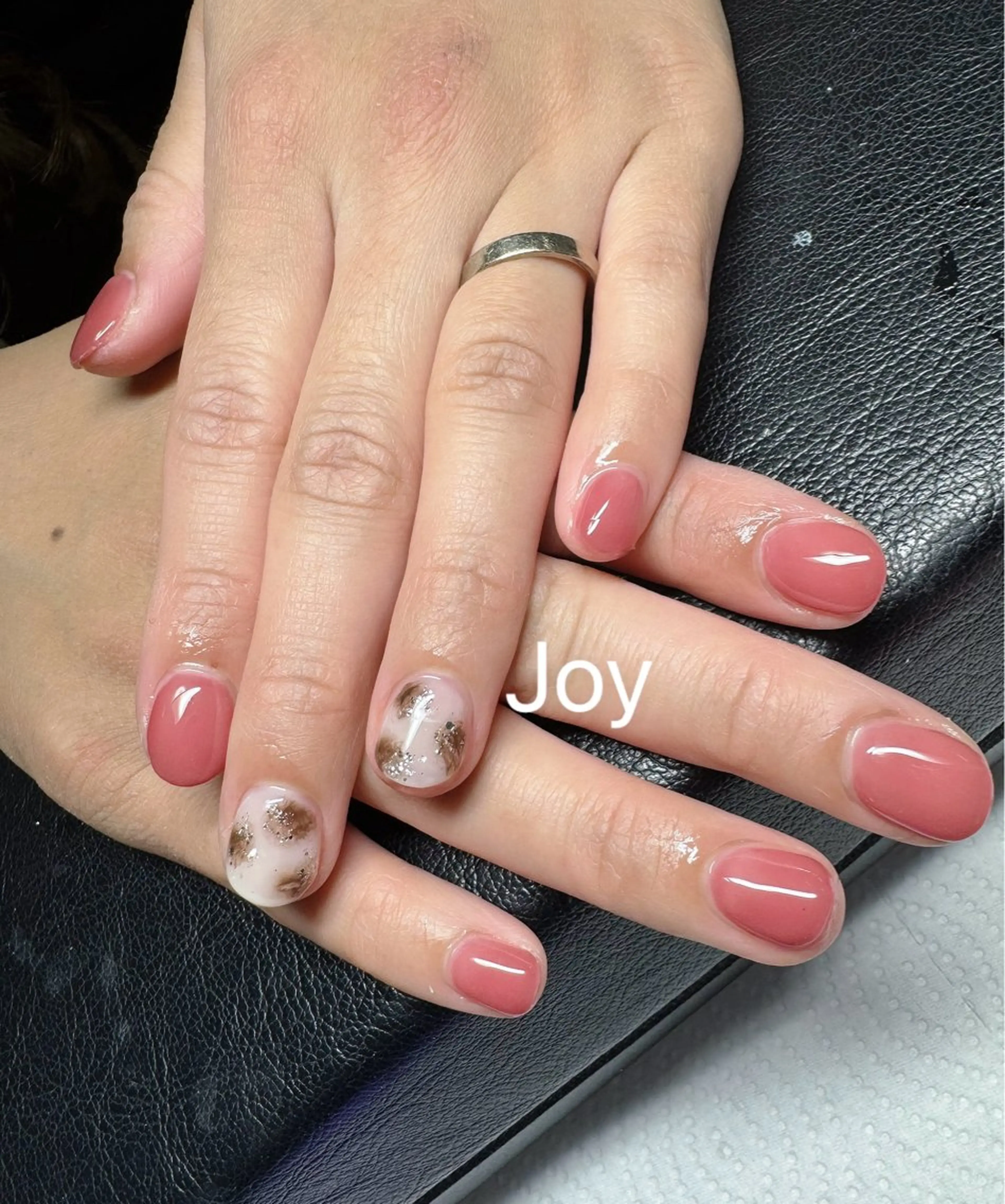 ネイル 持ち込み ワンカラーネイル Nail Salon JOYのネイルデザイン