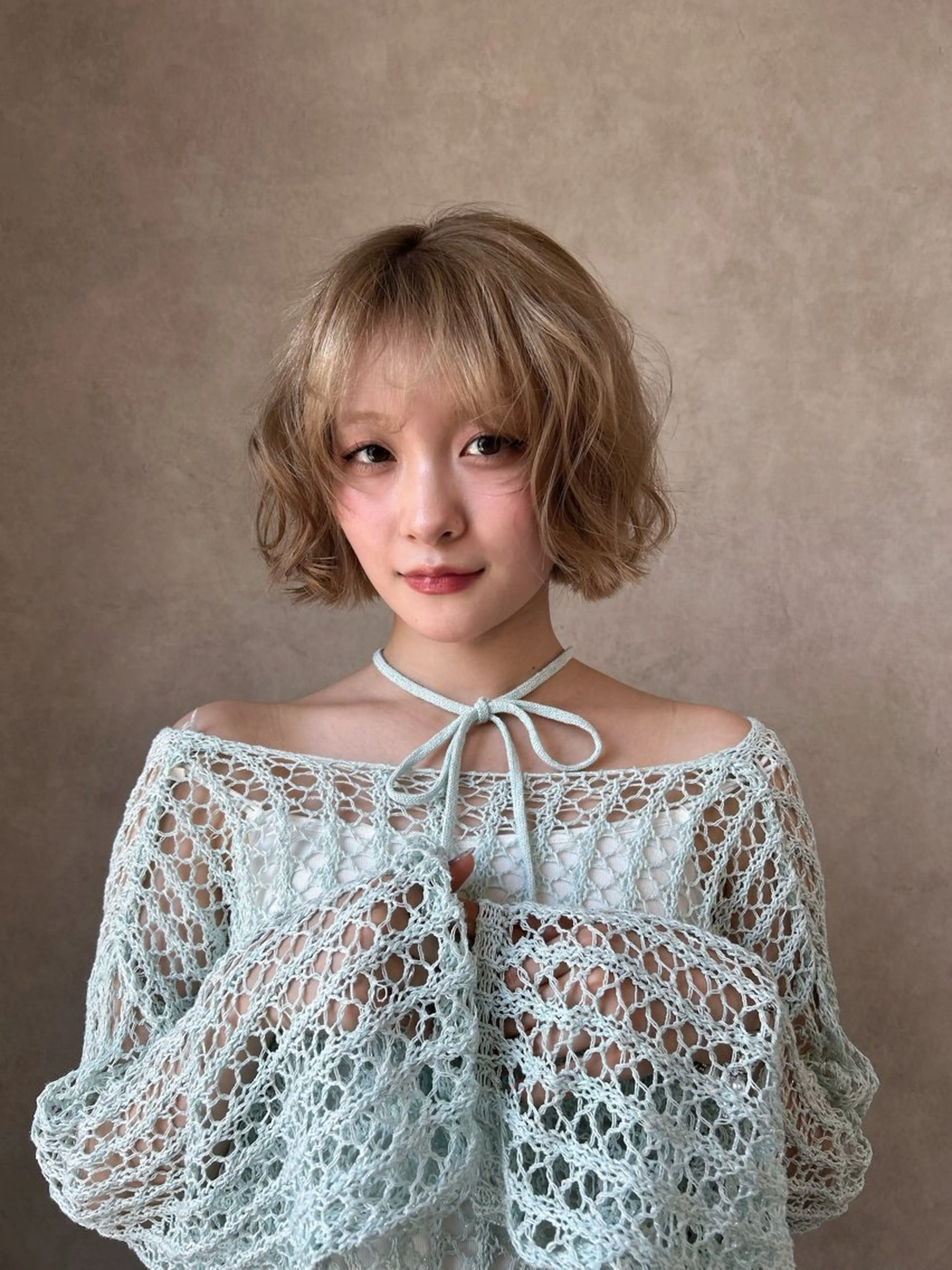 ショート カット ヘアカラー ボブ/レイヤー/ ダブルカラー/みのりのヘアスタイル