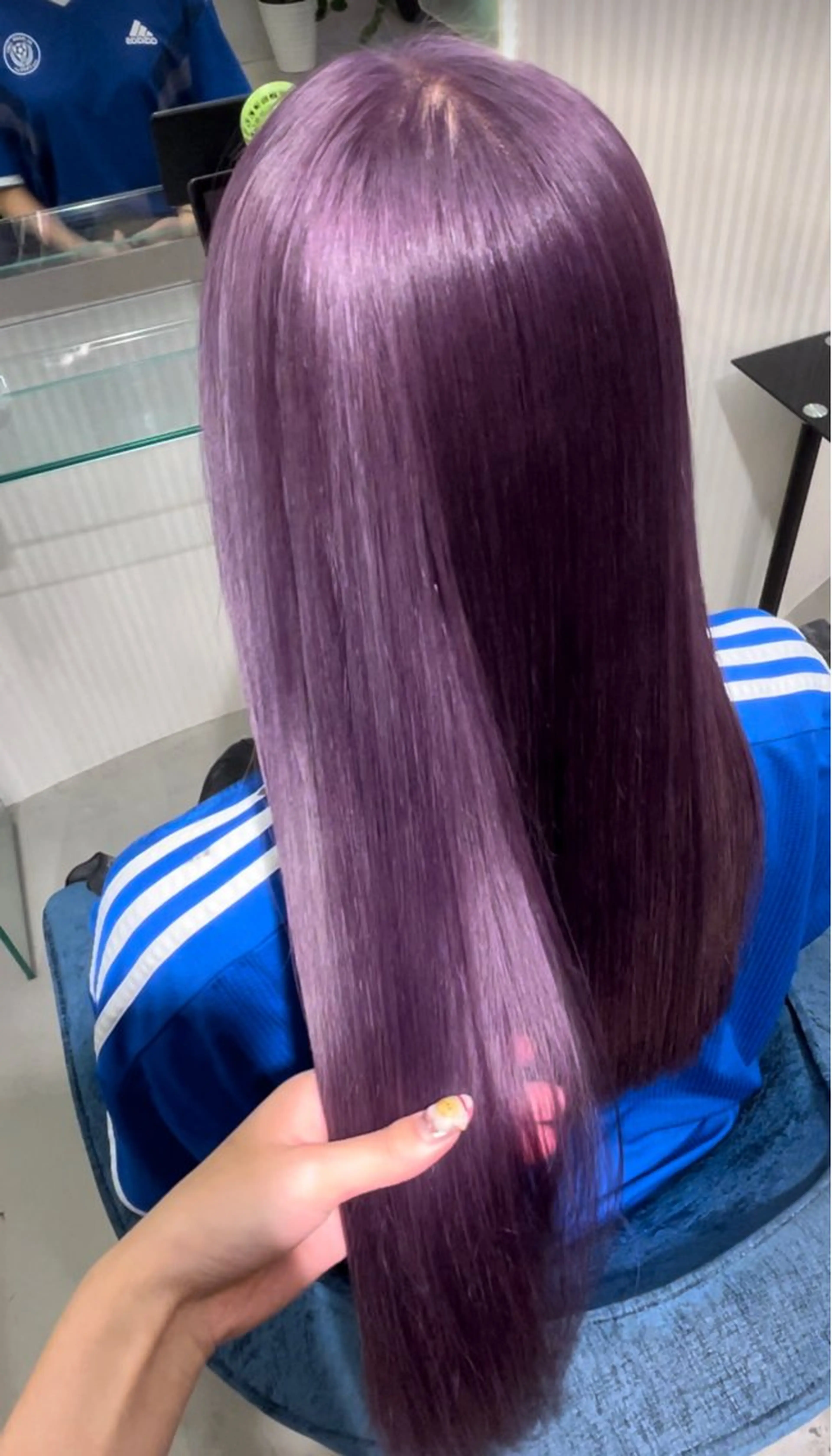 ロング カラー バイオレットカラー Maelle 元町【マエル】所属・rococo./ 清穏🌈💗🦋のマツエク・マツパデザイン