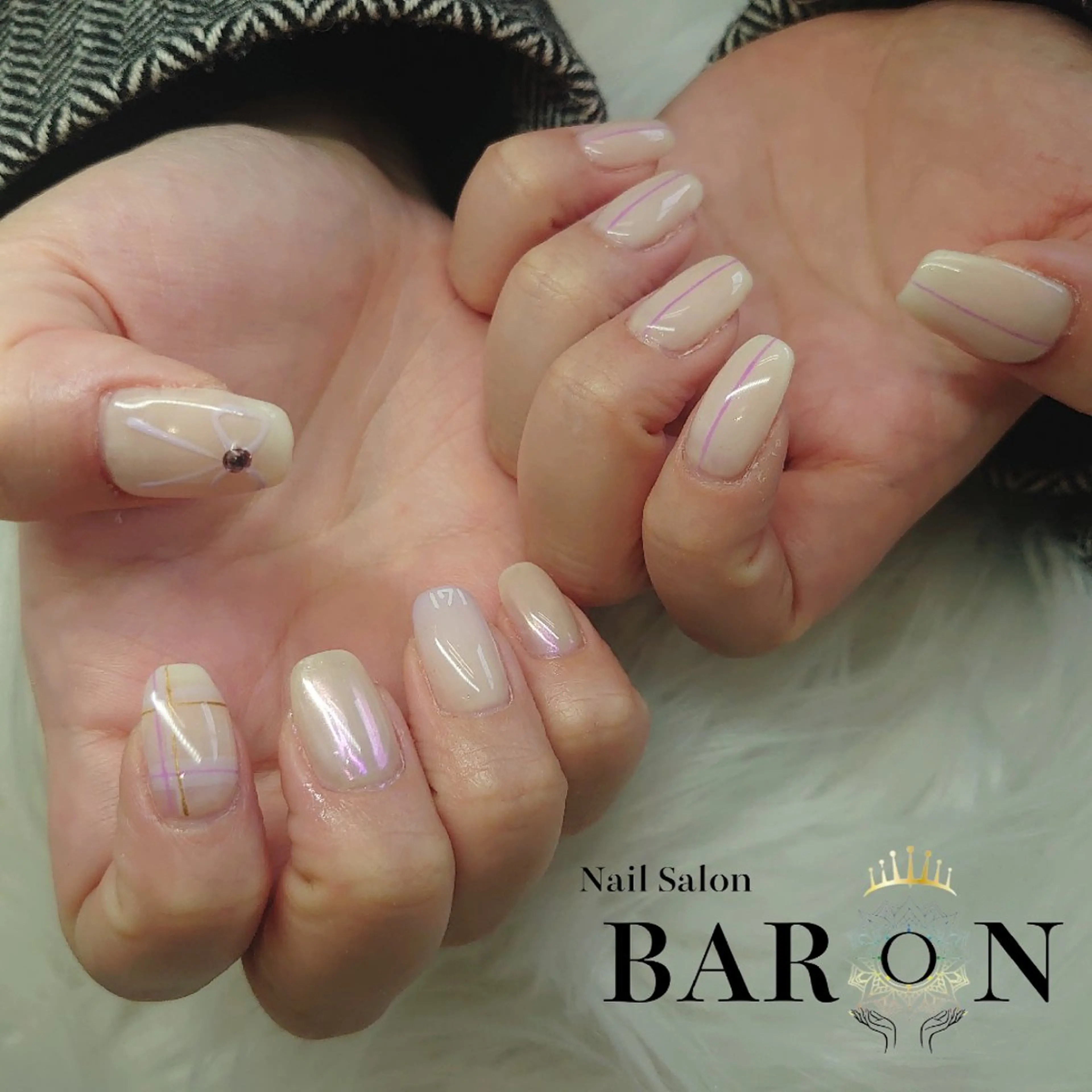 ネイル 持ち込み ♛BARON♛ AOIのネイルデザイン