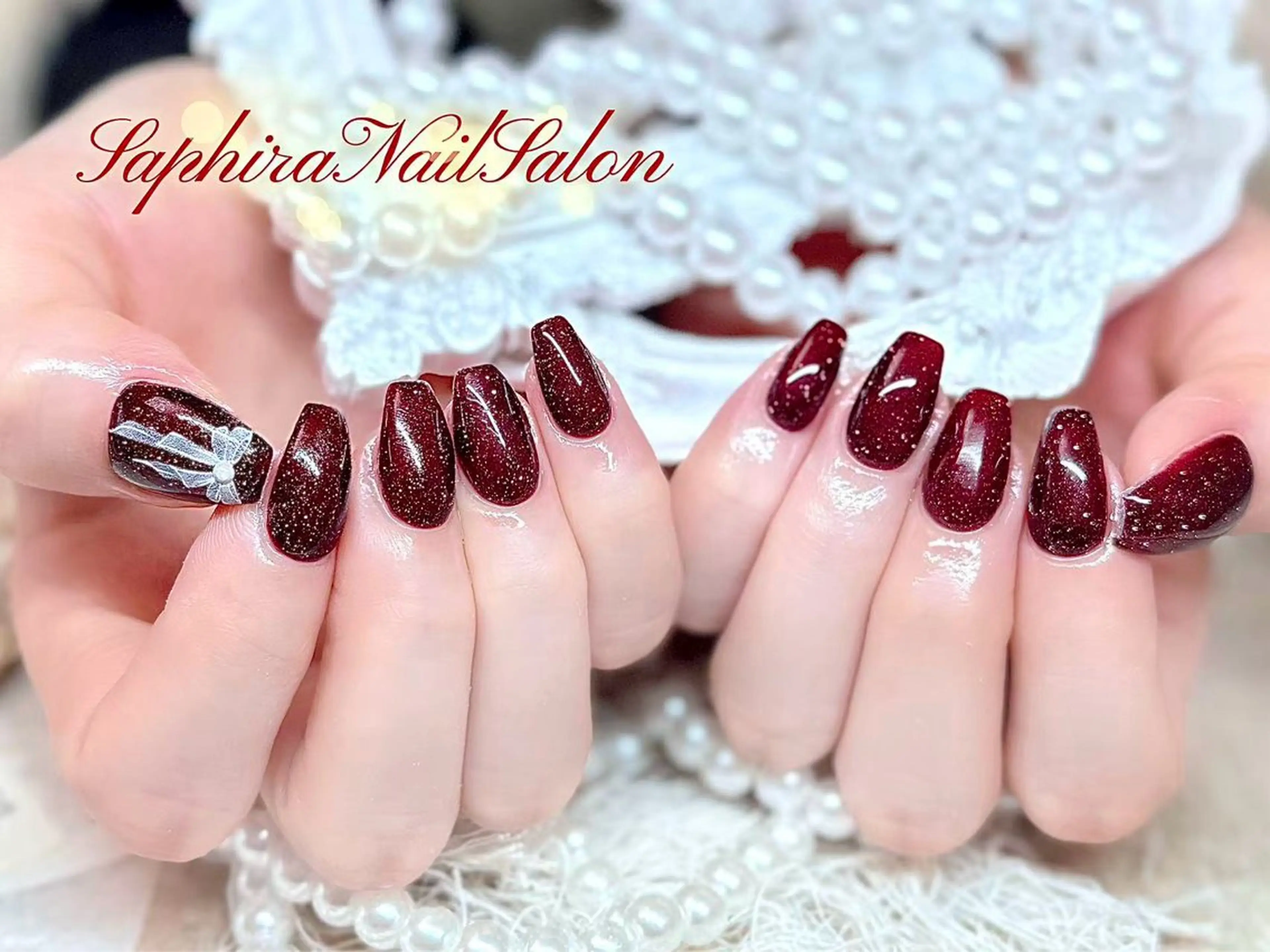 ネイル ハンドネイル Saphira所属・Saphira はるかのネイルデザイン
