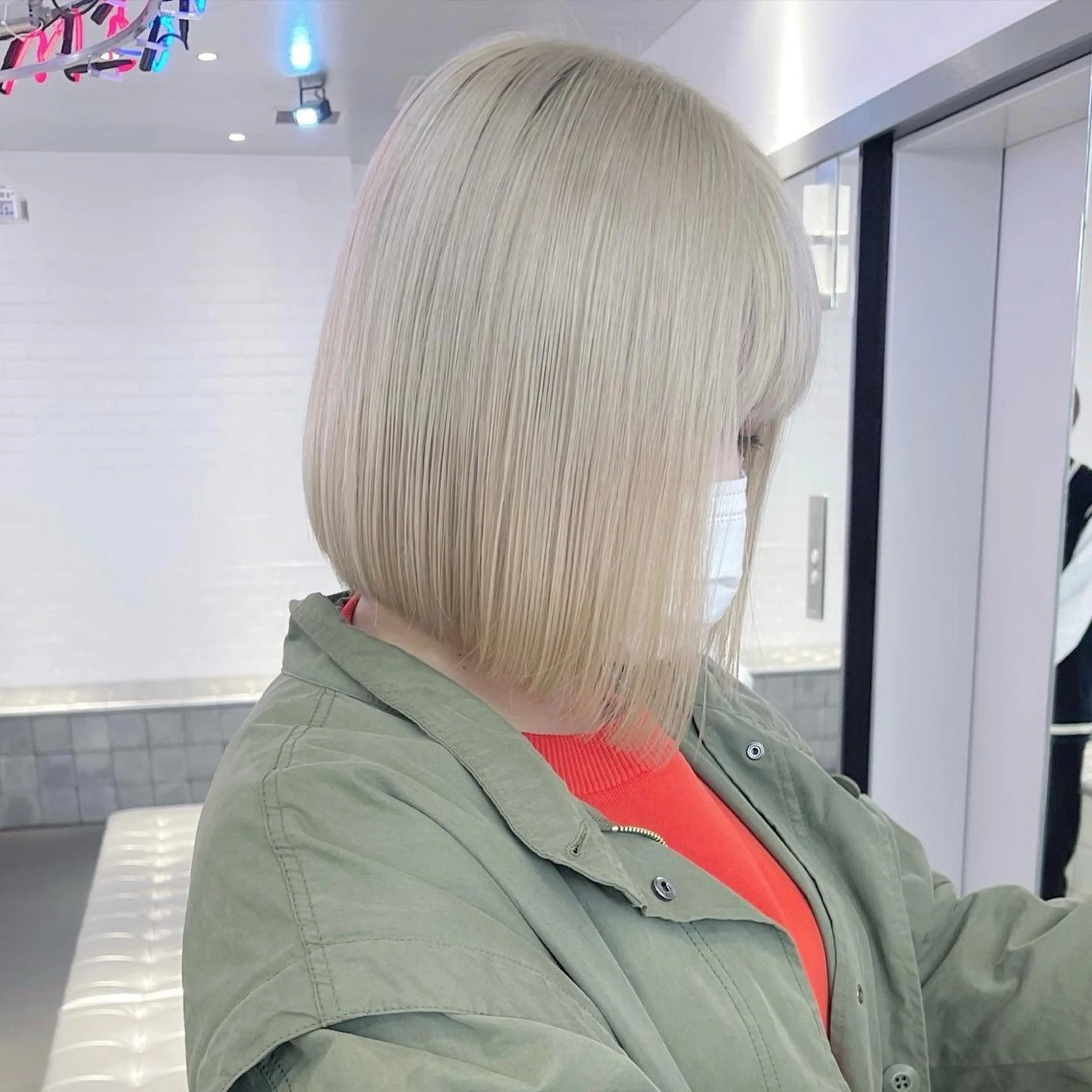 ショート カラー 🍎ダブルカラー/ ショートボブ🍎リオのヘアスタイル