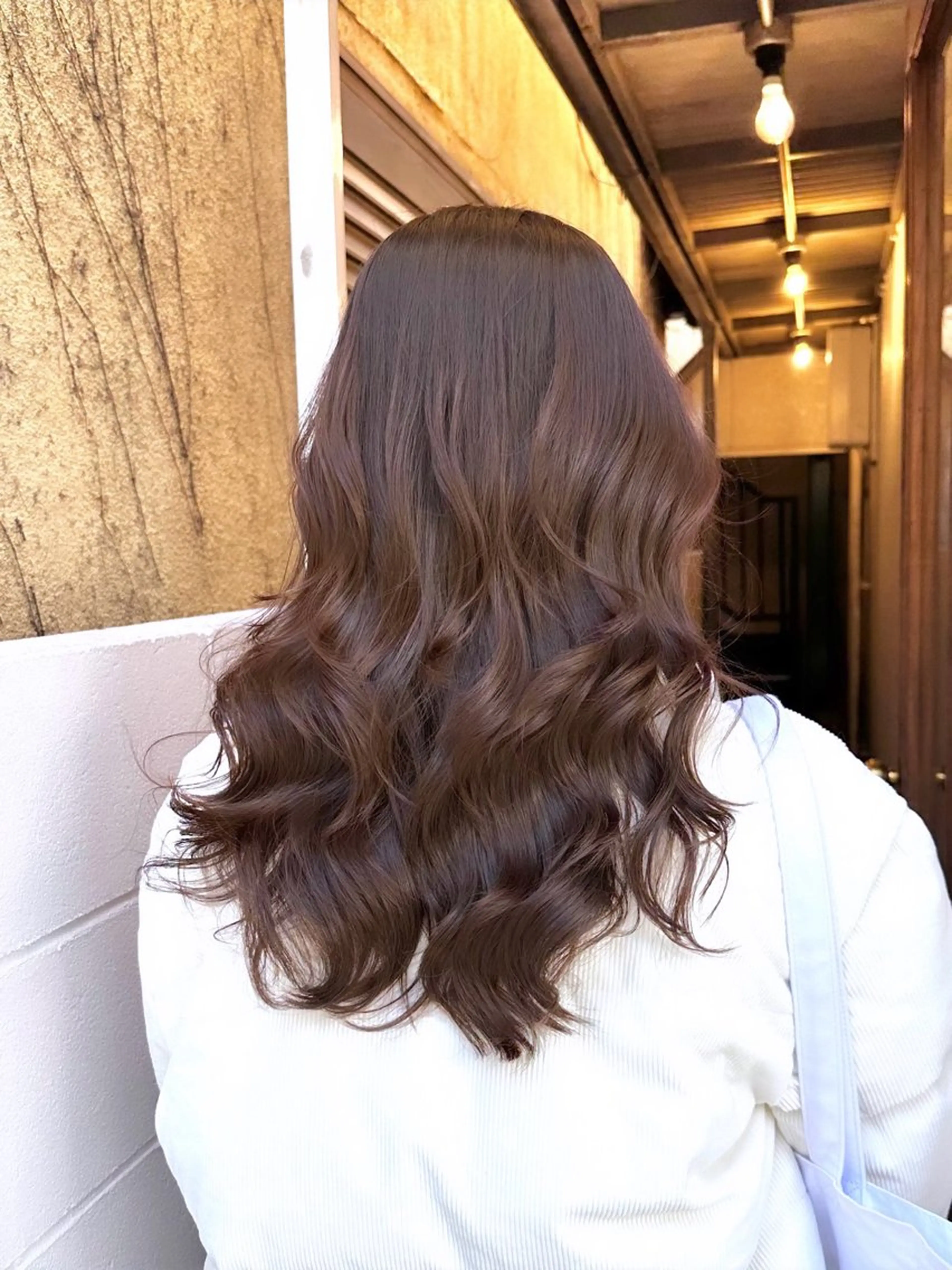 セミロング セミロングパーマ 縮毛矯正 カット パーマ トリートメント chobii表参道所属・吉田 光佑のヘアスタイル