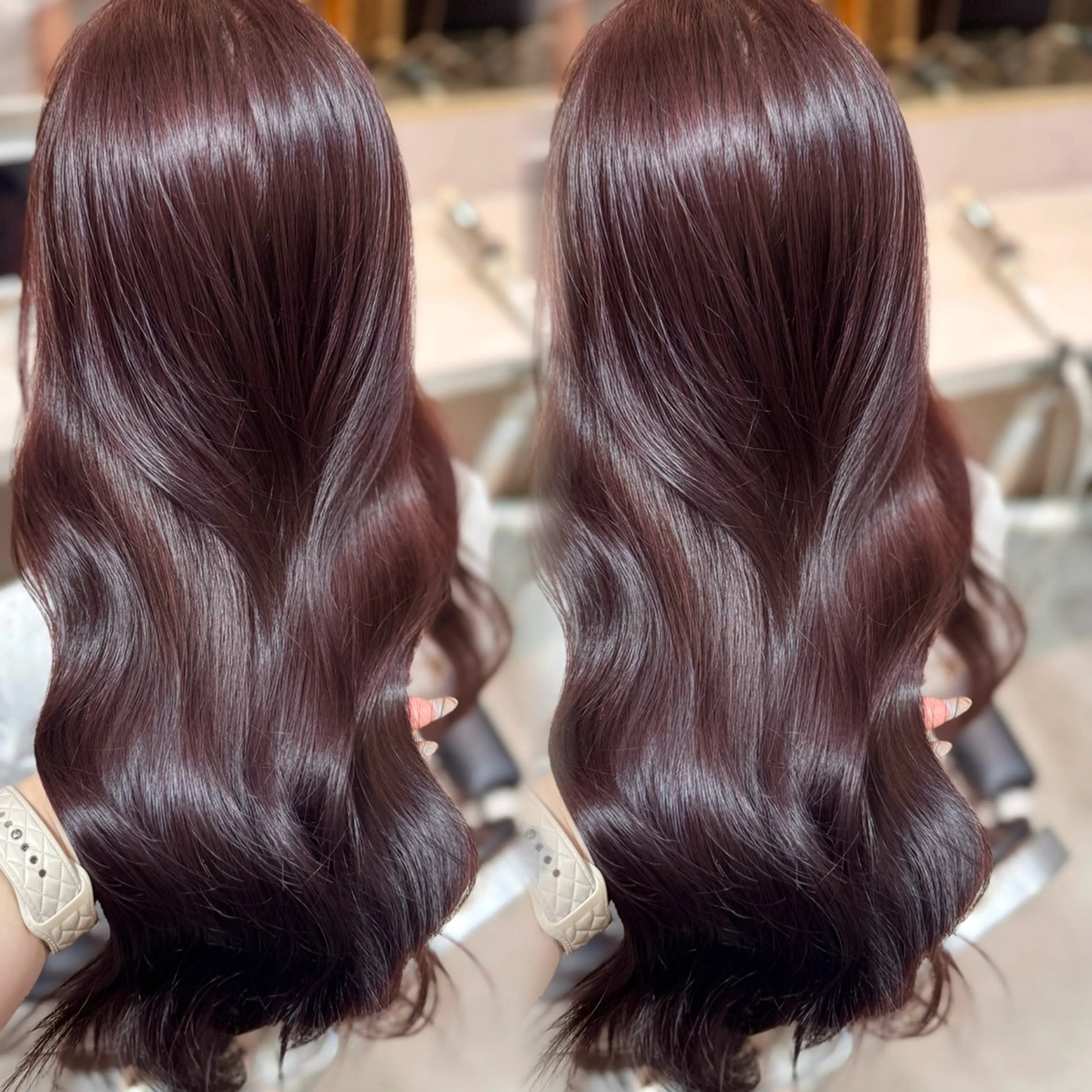 ロング 新宿/韓国風ヘア /艶カラー/丸尾利樹のヘアスタイル