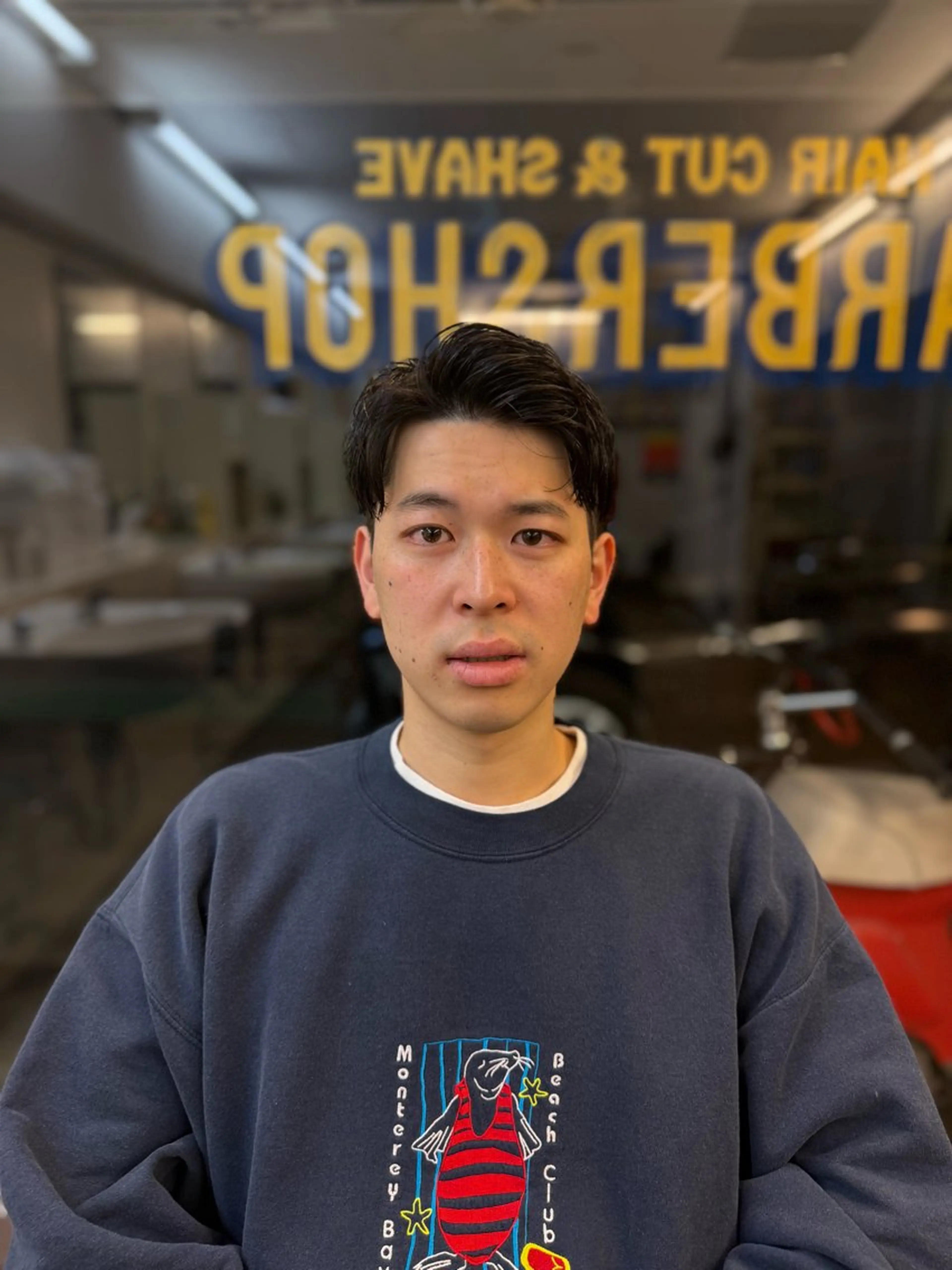 ショート パーマ メンズ barber　shop KING所属・💈メンズ　床屋💈 似合わせ💈春日井のヘアスタイル