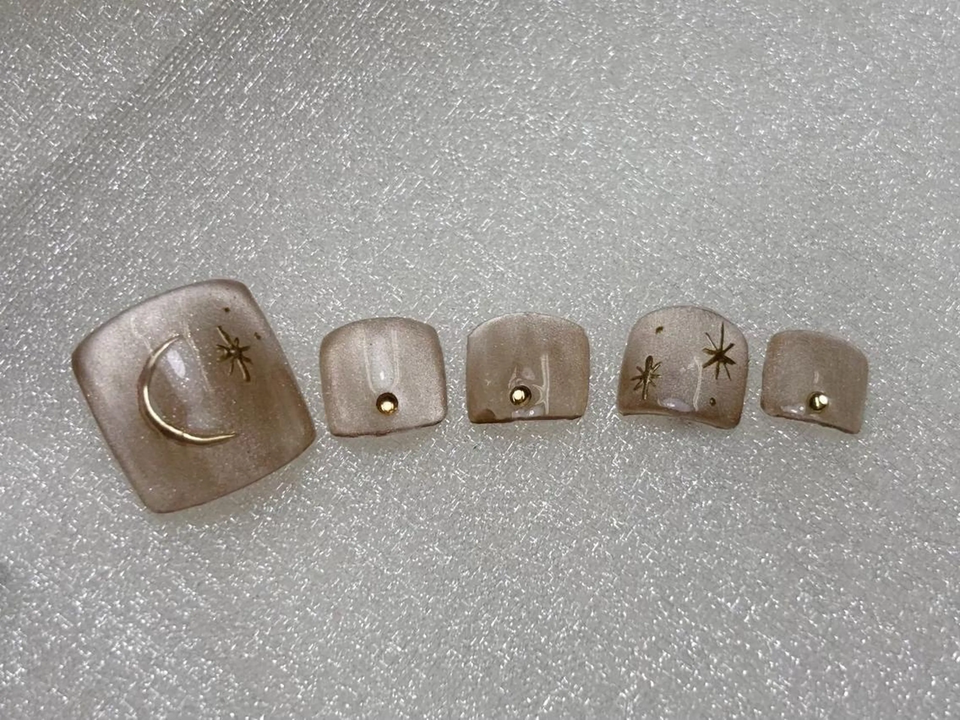 ネイル フットネイル 寺井 美空のネイルデザイン