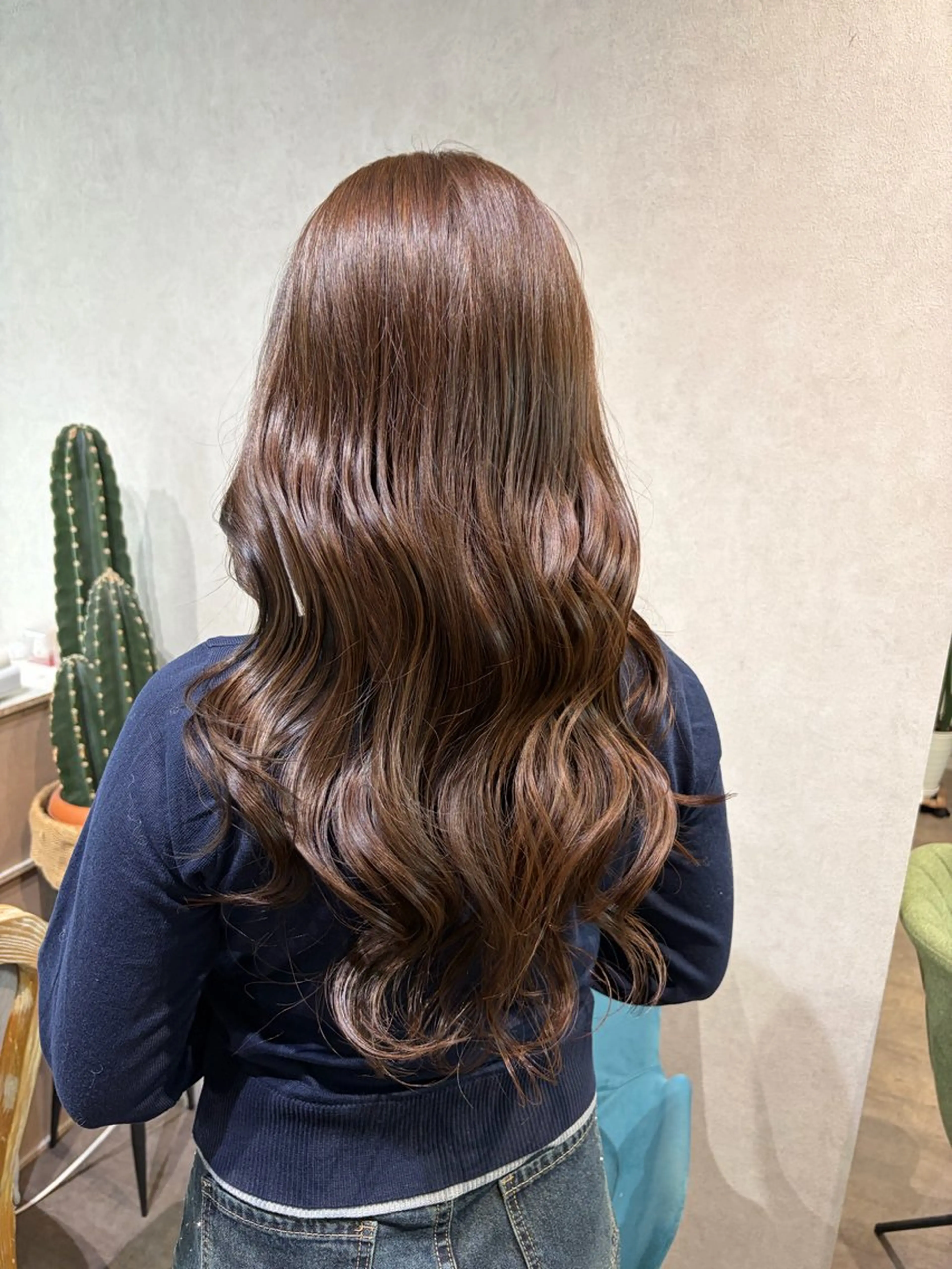 カラー ヘアカラー 派手髪ハイトーン💛 ネイル💅まりなのネイルデザイン