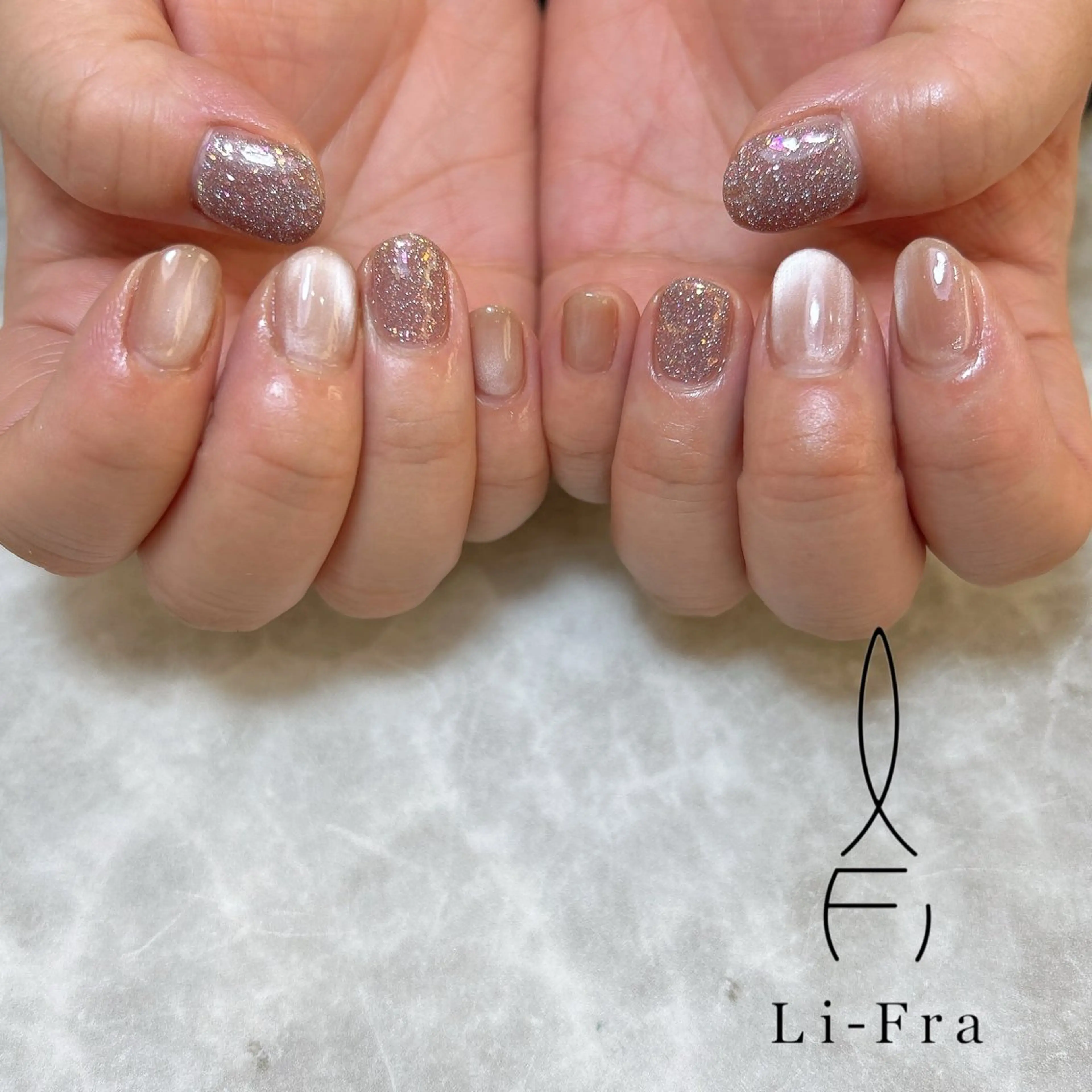 ネイル ハンドネイル lifra MANAKAのネイルデザイン