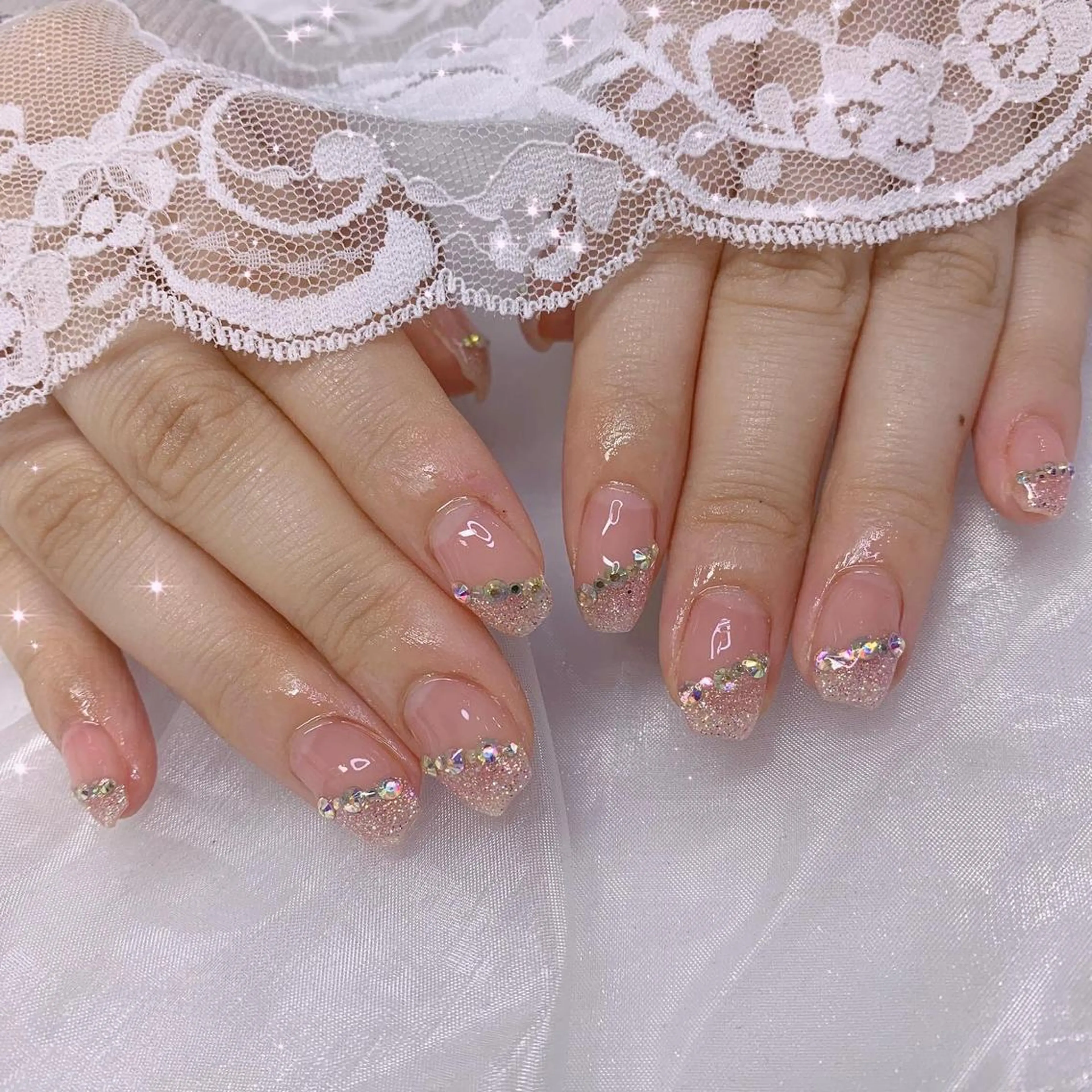 ネイル ハンドネイル La neige* yuki 🥯🍑のネイルデザイン