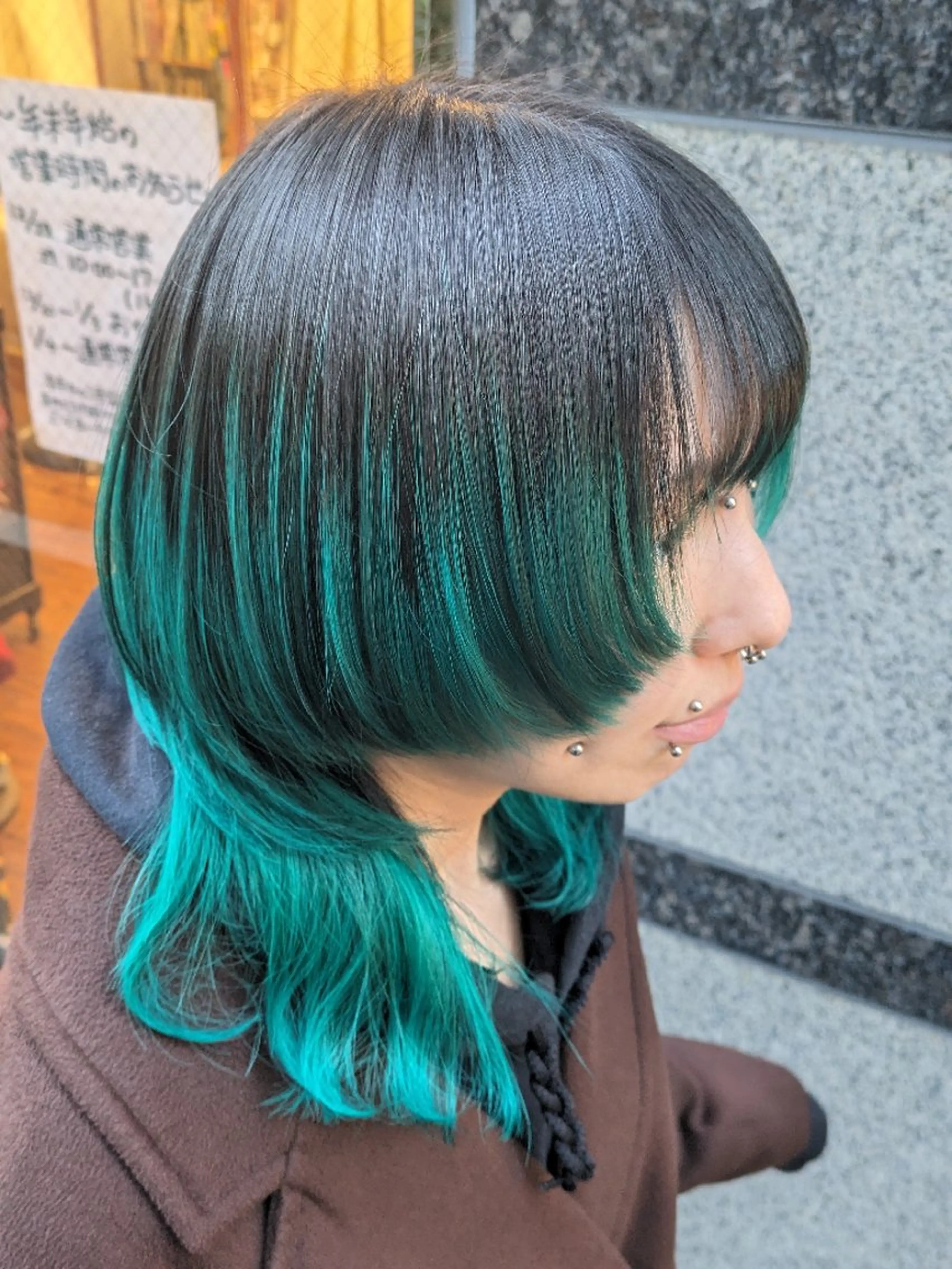 セミロング カラー カット ヘアカラー トリートメント fuwat所属・秋葉原でカラーする なら🐉ちぇーたんのヘアスタイル