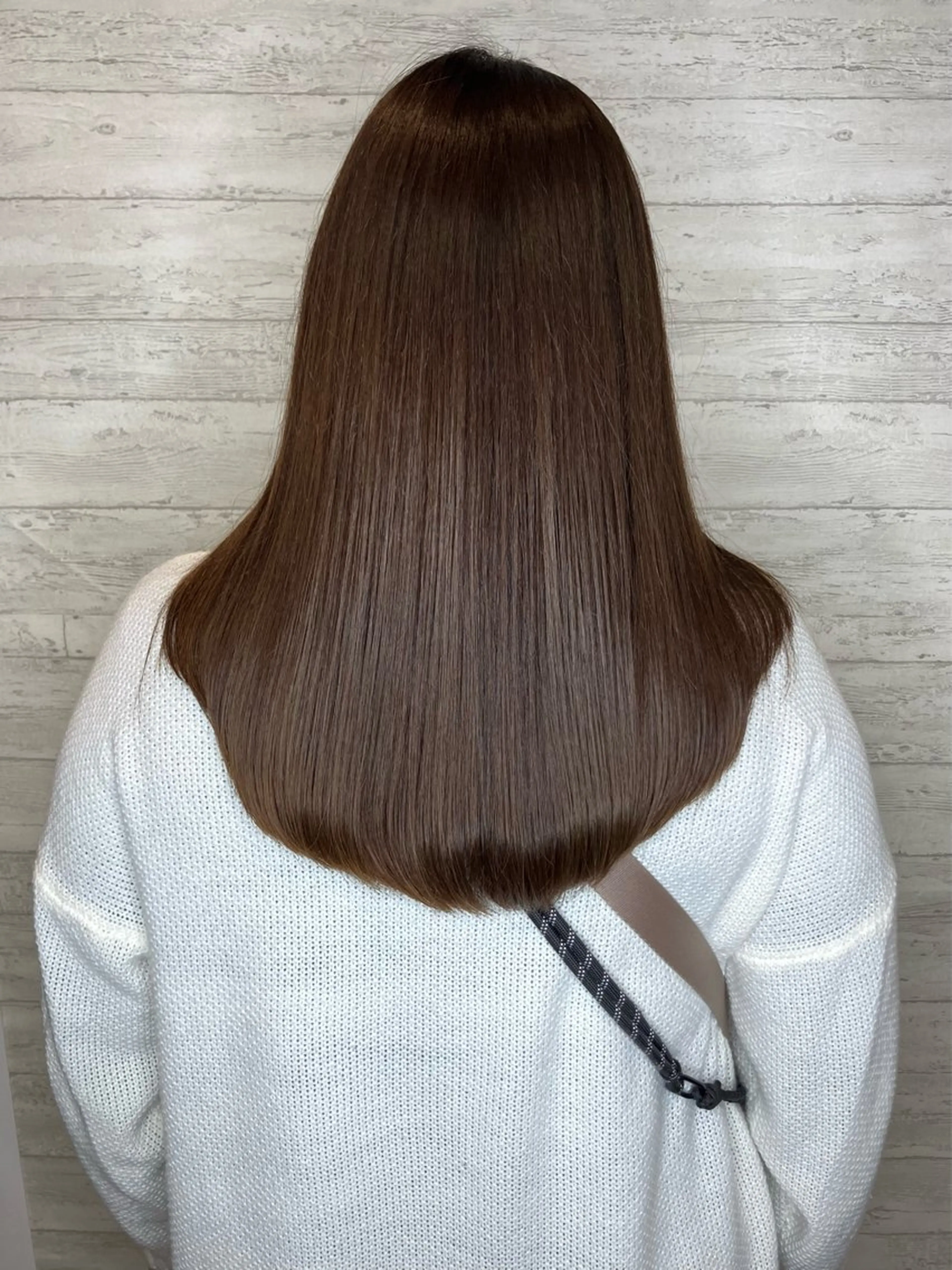 ロング カラー ブラウンカラー ナチュラルブラウン オレンジ 小池 穂果/ 府中のヘアスタイル