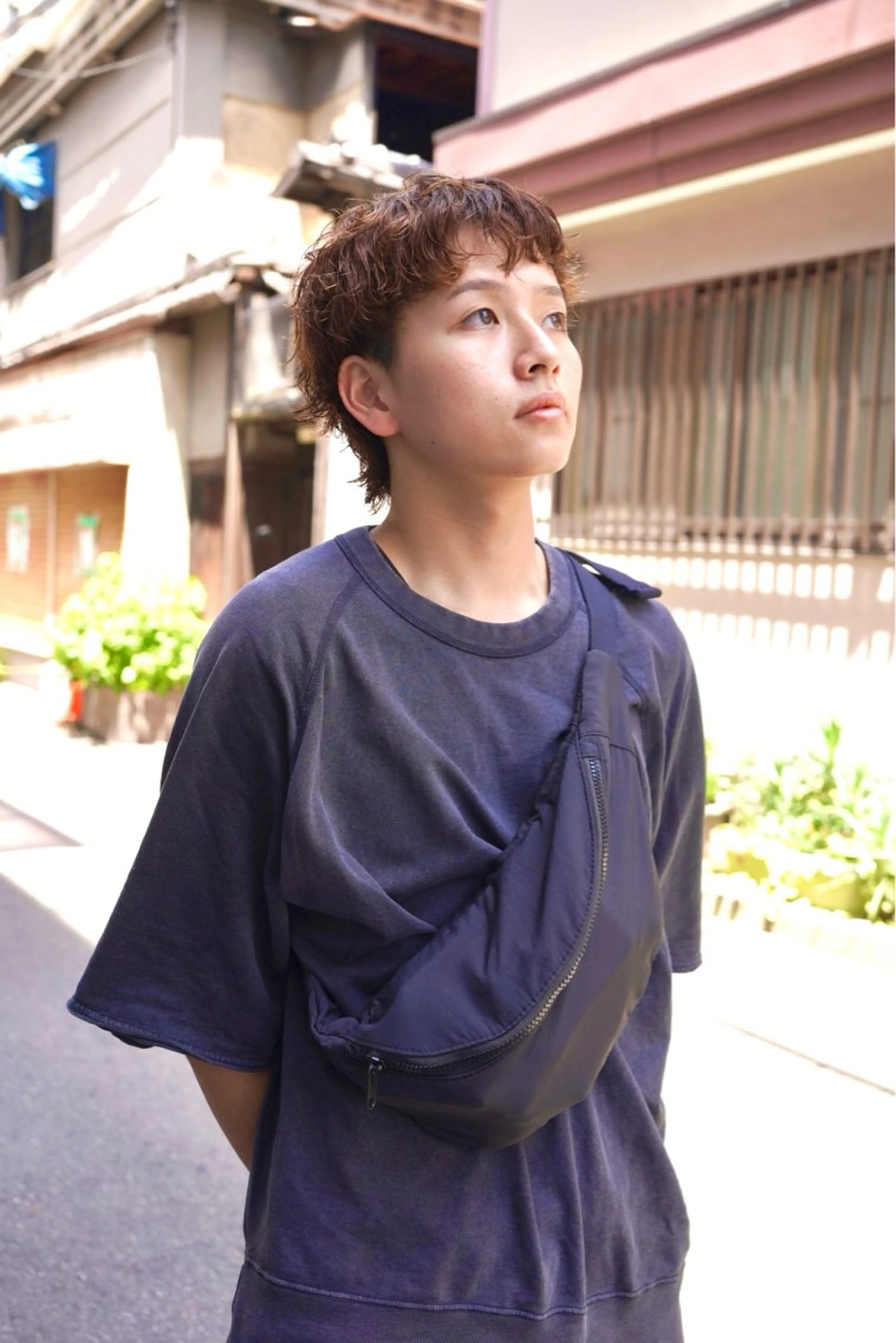 ショート カラー パーマ メンズ メンズパーマ スパイラルパーマ BELOMAN所属・スパイキーショート /パーマ/山本孝明のヘアスタイル