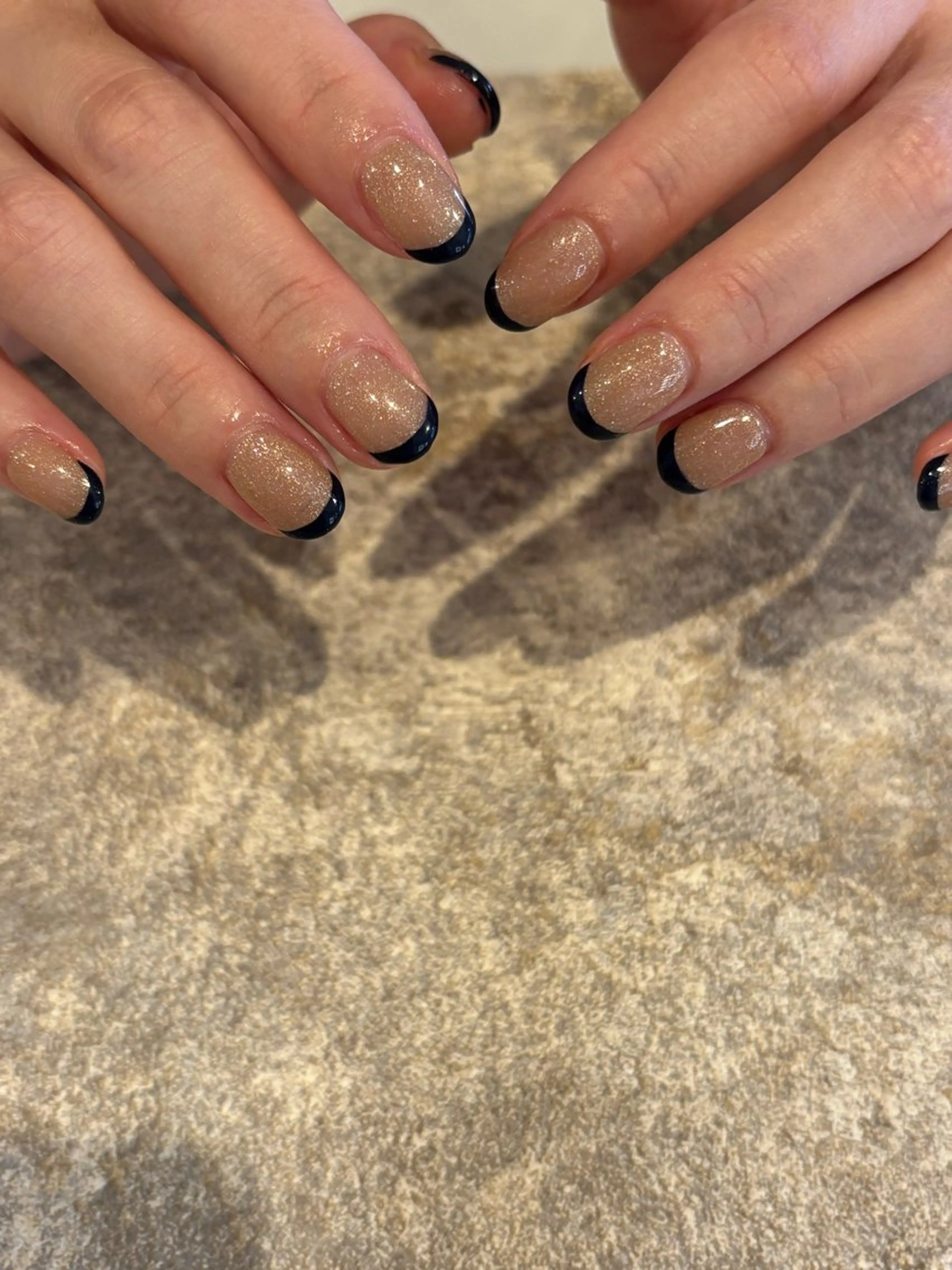 ネイル キラキラネイル シンプルネイル ハンドネイル ikoi Raraのネイルデザイン