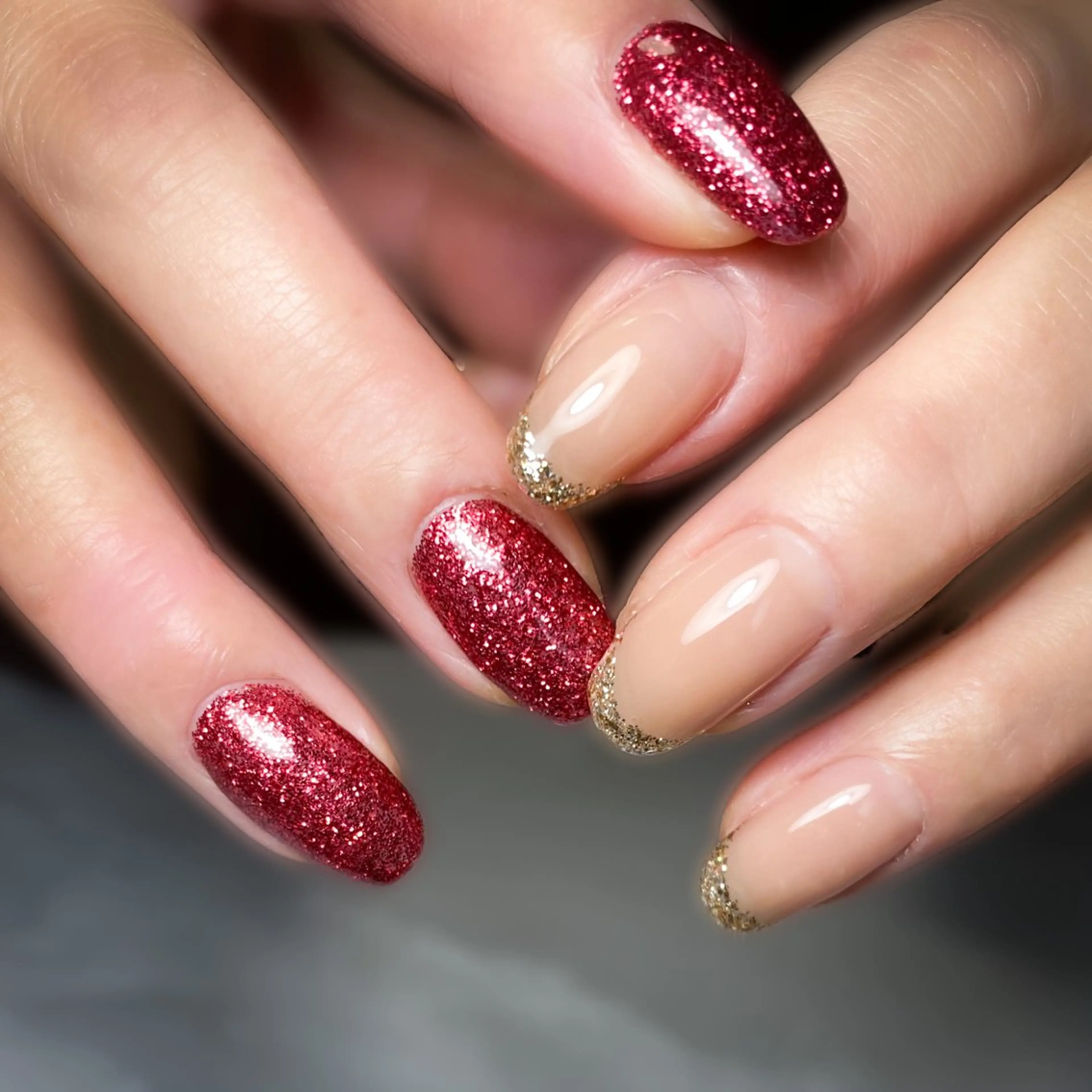 ネイル ハンドネイル &.nail/ ニュアンス/持込み可のネイルデザイン