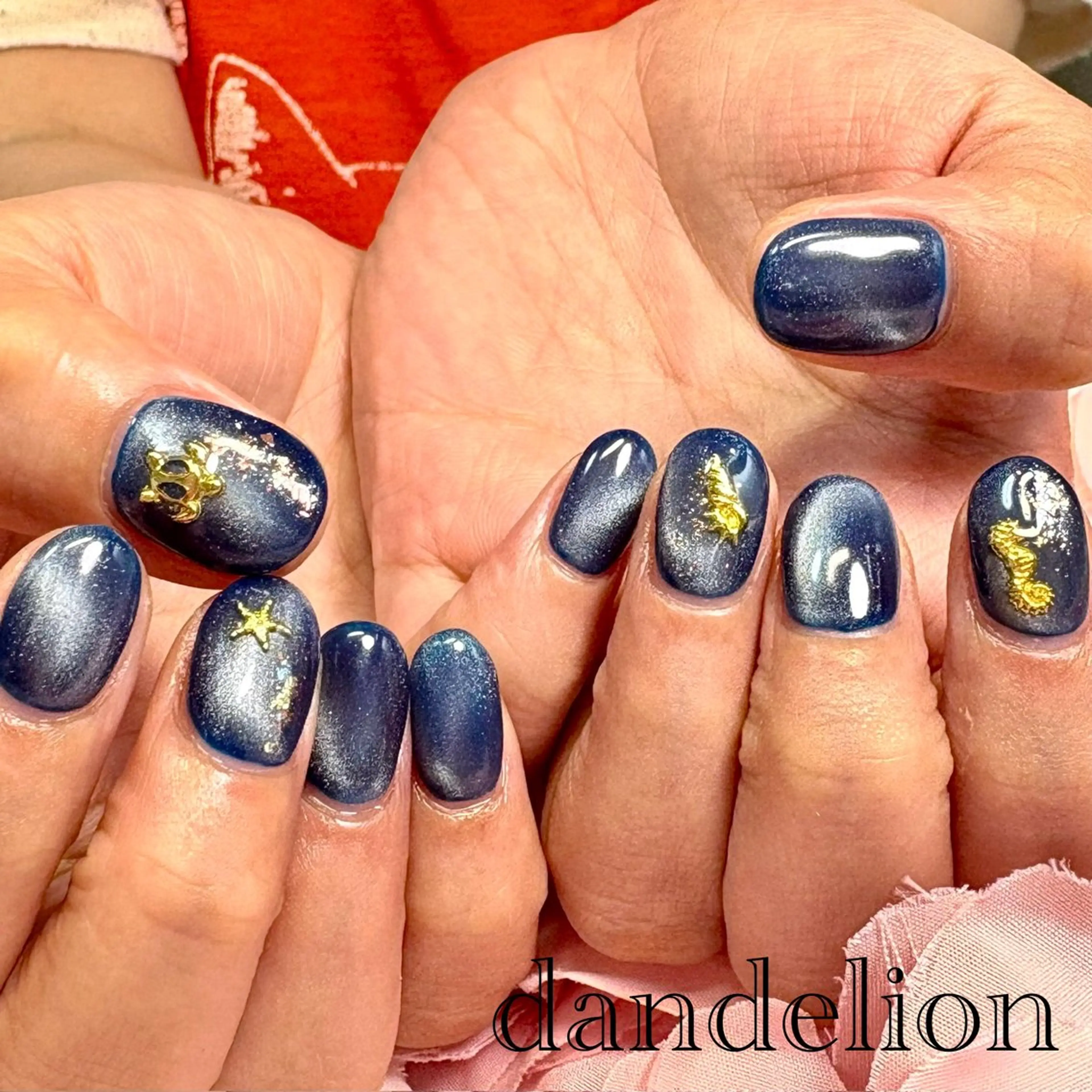 ネイル ハンドネイル ハンドケア dandelion ダンデライオンのネイルデザイン