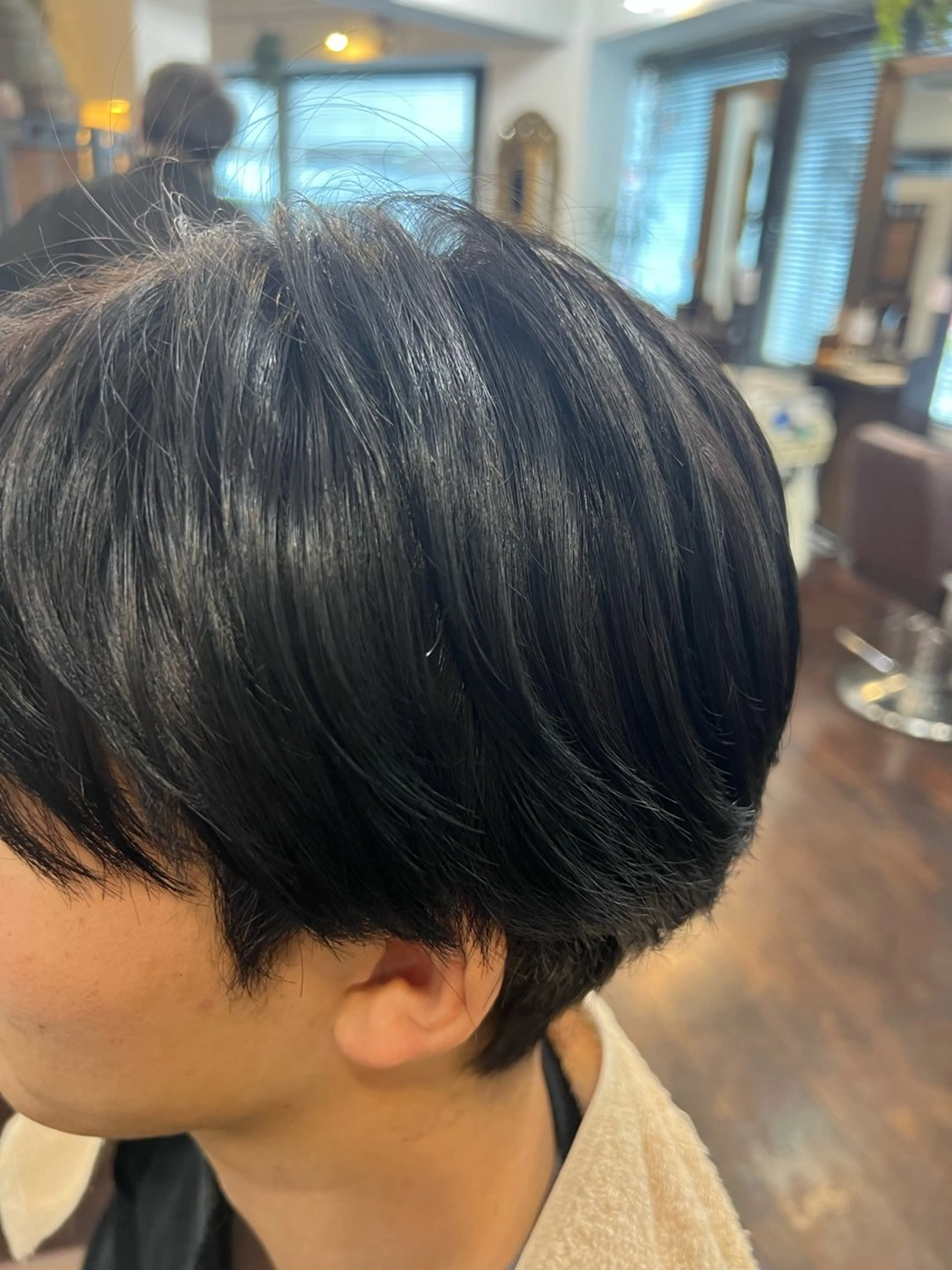 カラー 🩵河原 優🩵のヘアスタイル