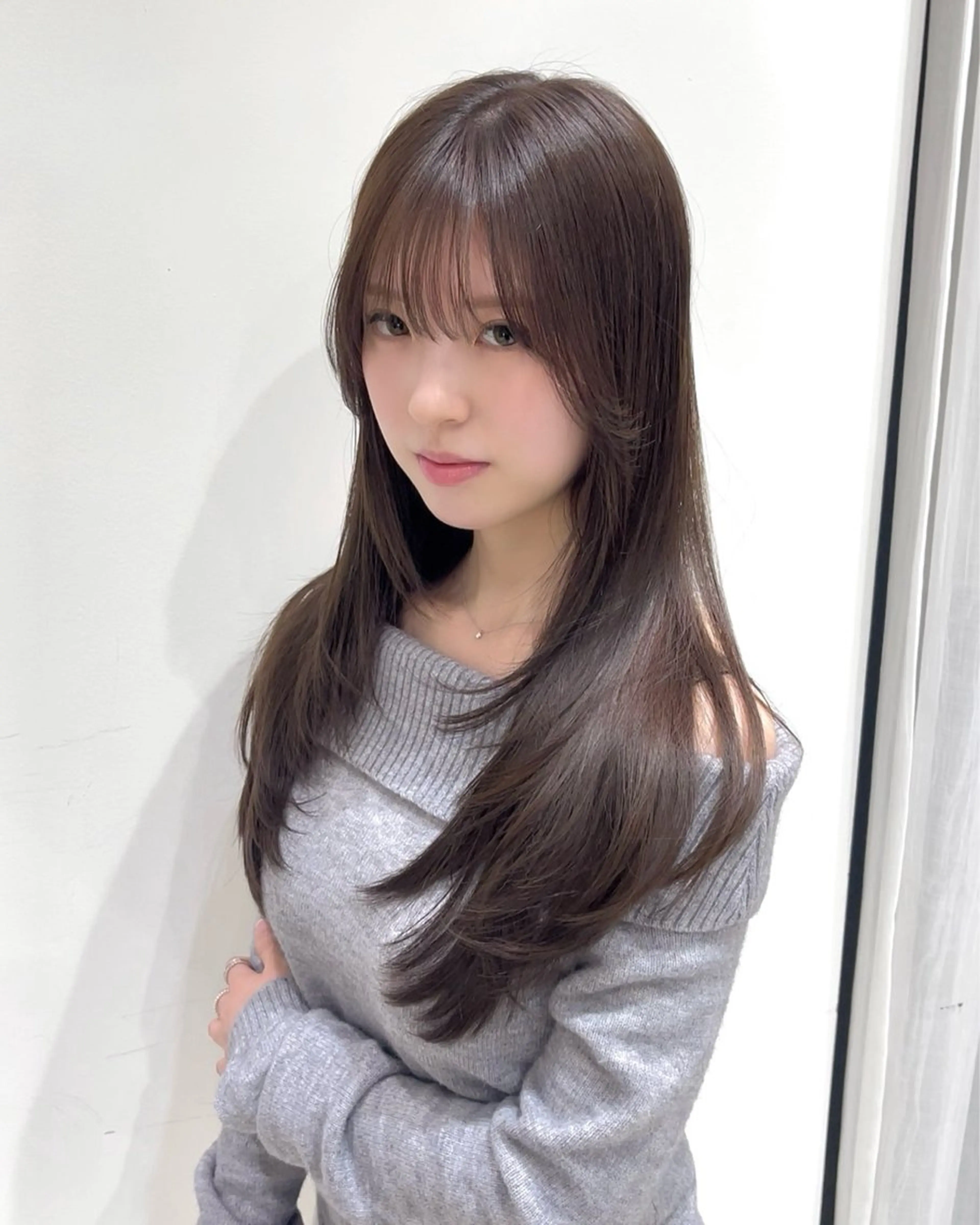 ロング レイヤーカット GRANMASH丸川 典太のヘアスタイル