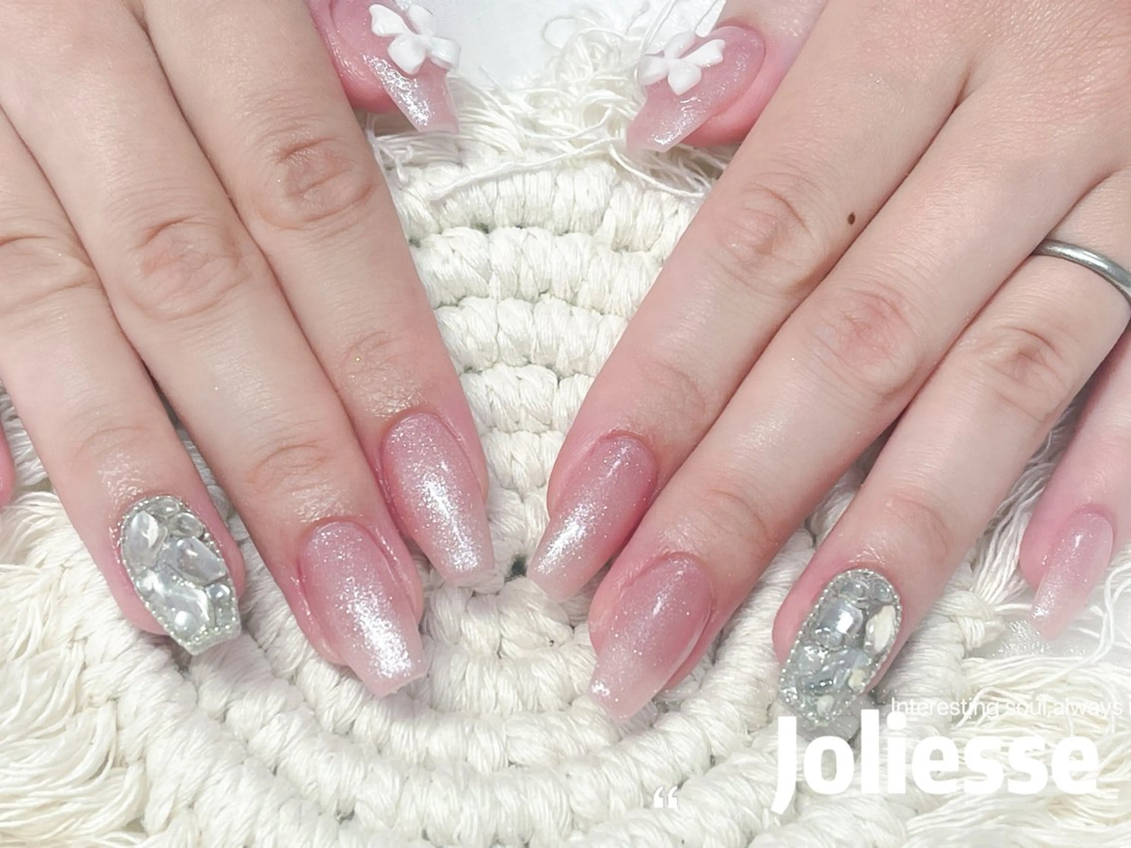ネイル スカルプネイル シンプルネイル Joliesse nail salonのネイルデザイン