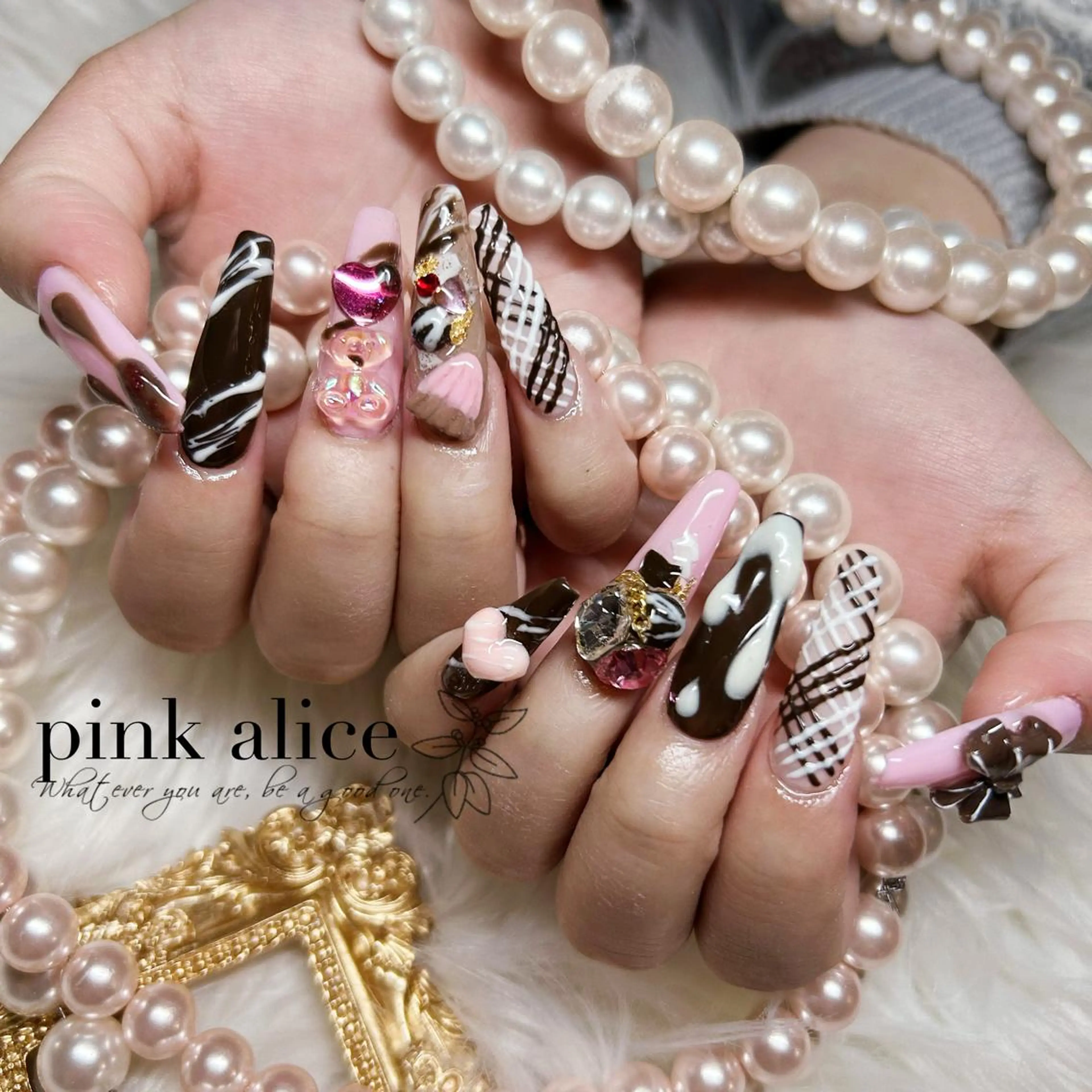 ネイル nail salon Pink Aliceのネイルデザイン