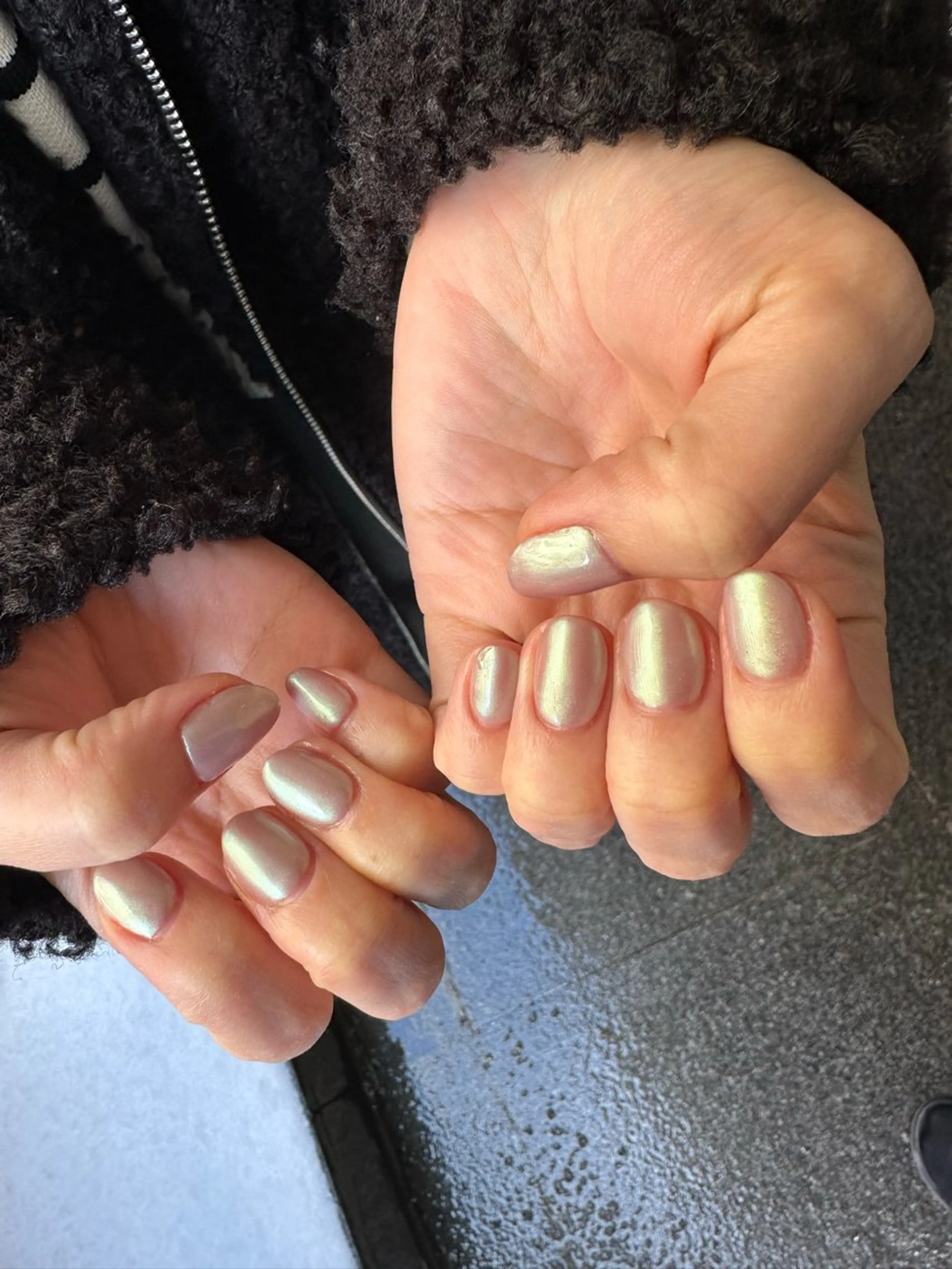 ネイル オーロラネイル ハンドネイル NAIL Salon IP所属・長谷川 奈緒美のネイルデザイン