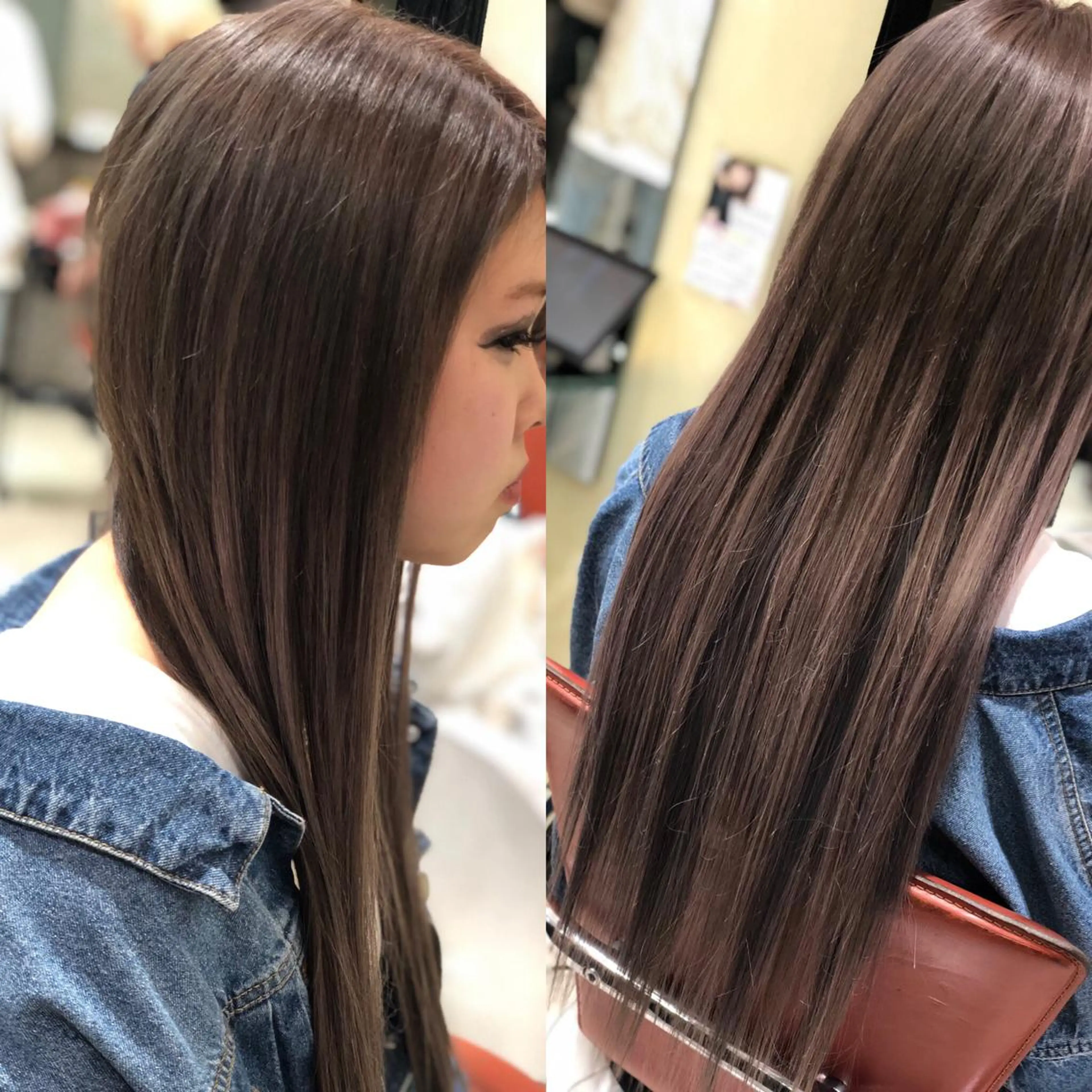 ミディアム Y Uのヘアスタイル