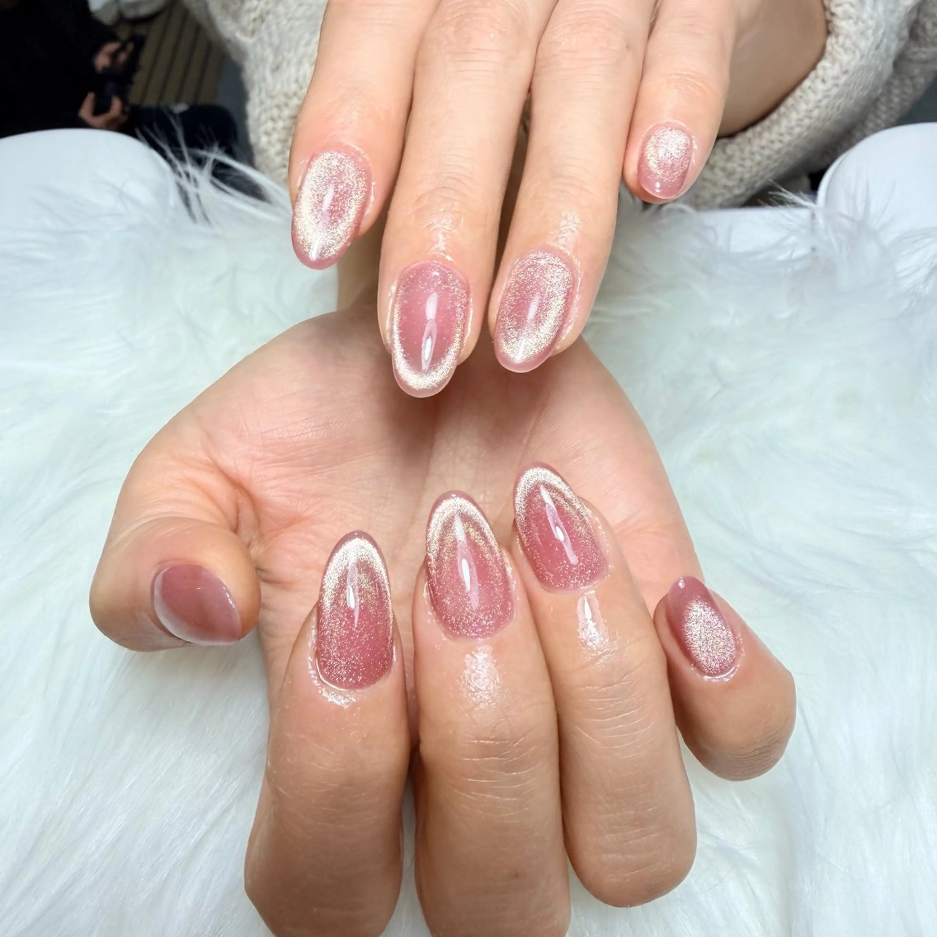 ネイル ジェルネイル ロングネイル ニュアンスネイル ワンカラーネイル シンプルネイル Kora Nailのネイルデザイン