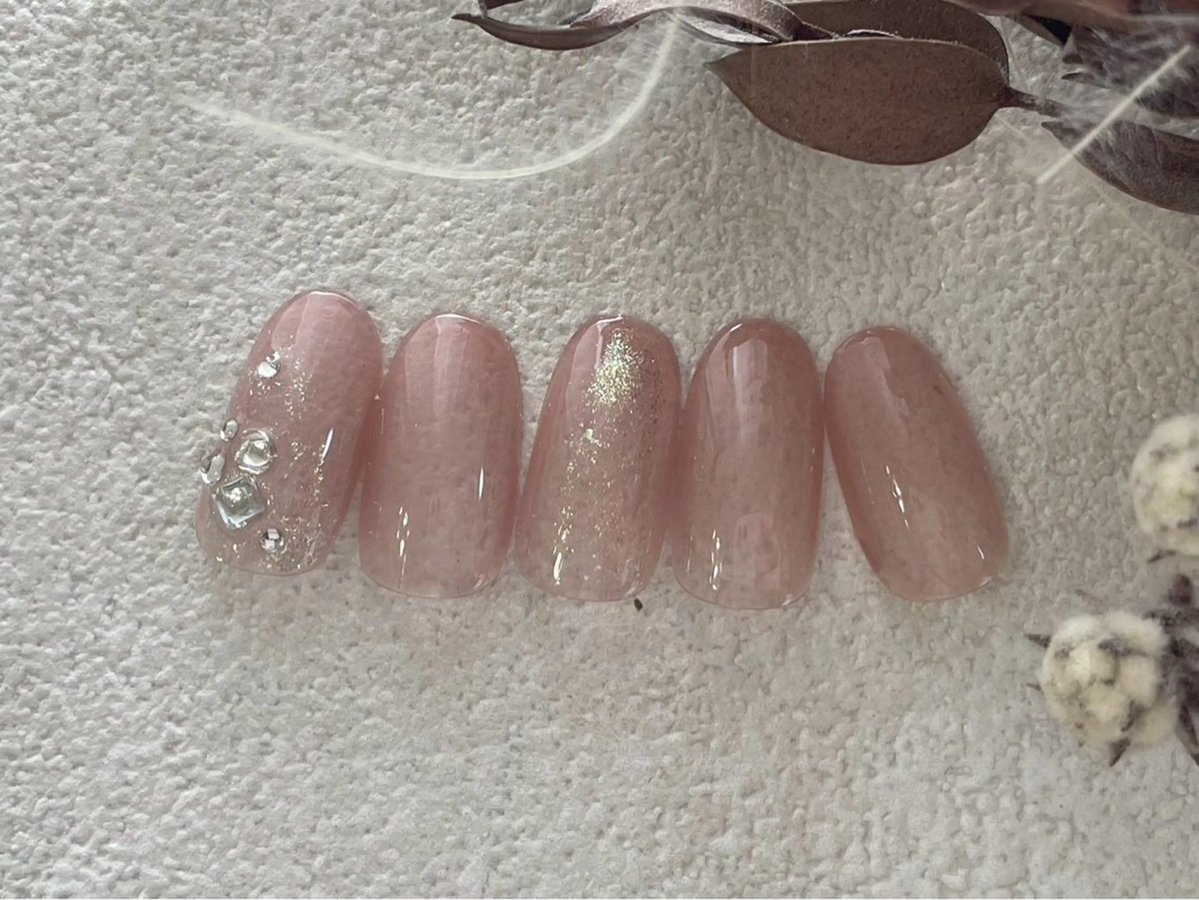 ネイル オーロラネイル フットネイル フレンチネイル ジェルネイル グラデーション ハンドネイル Mogu nail 二子玉川のネイルデザイン