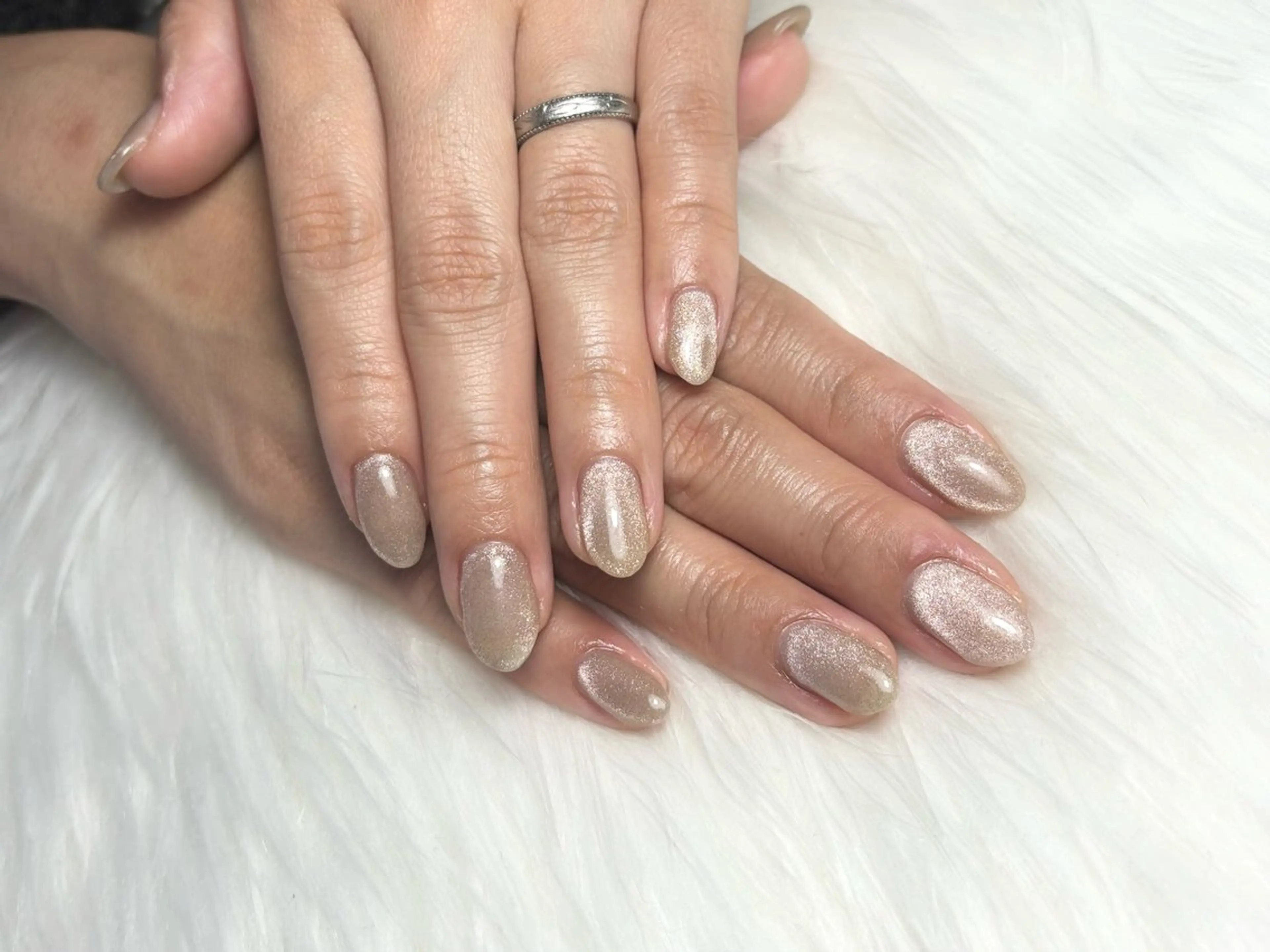 ネイル マグネットネイル ハンドネイル MIKA ♡のネイルデザイン