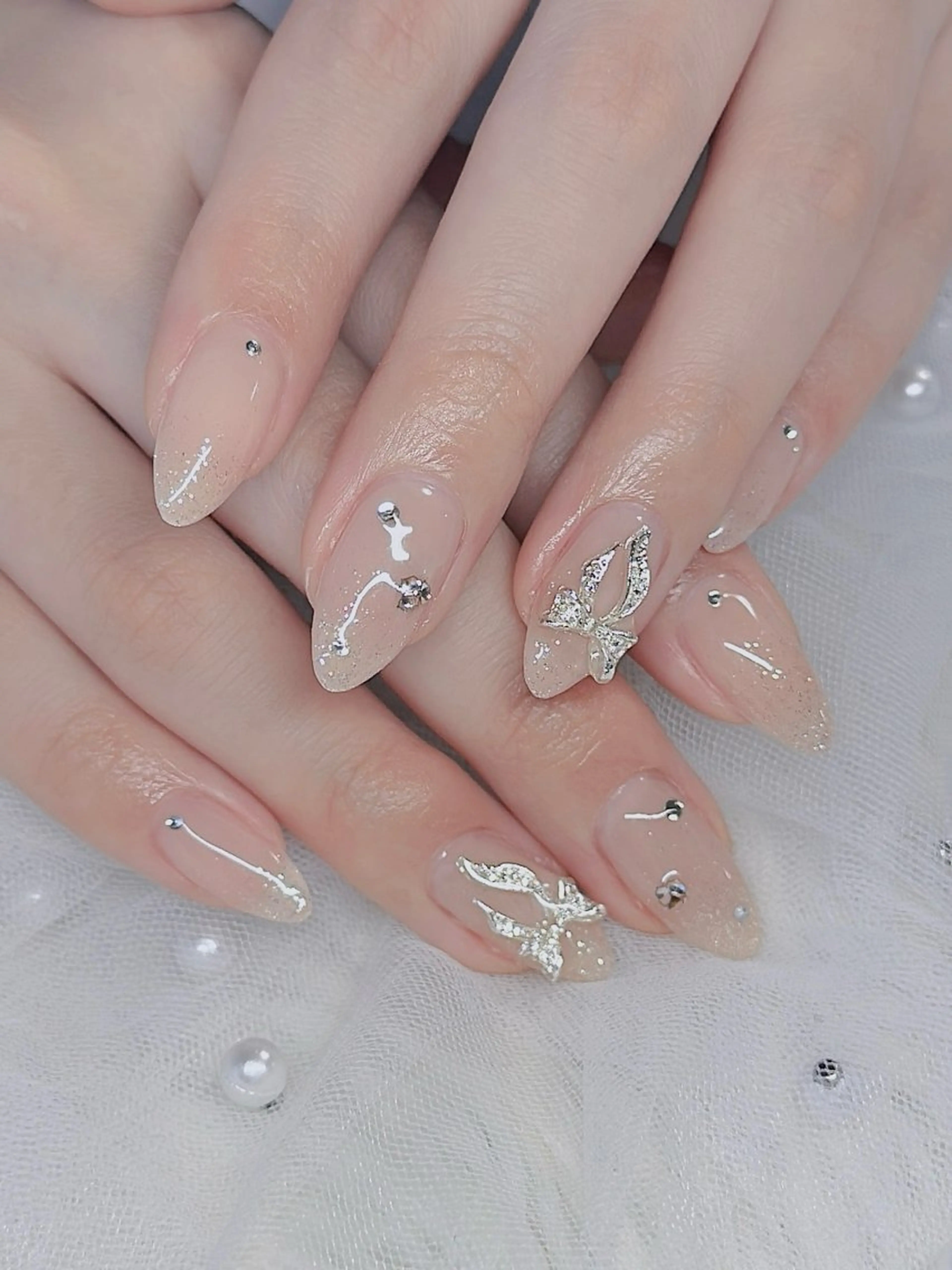 ネイル ハンドネイル Momo🍑 【パラジェル取扱店】のネイルデザイン