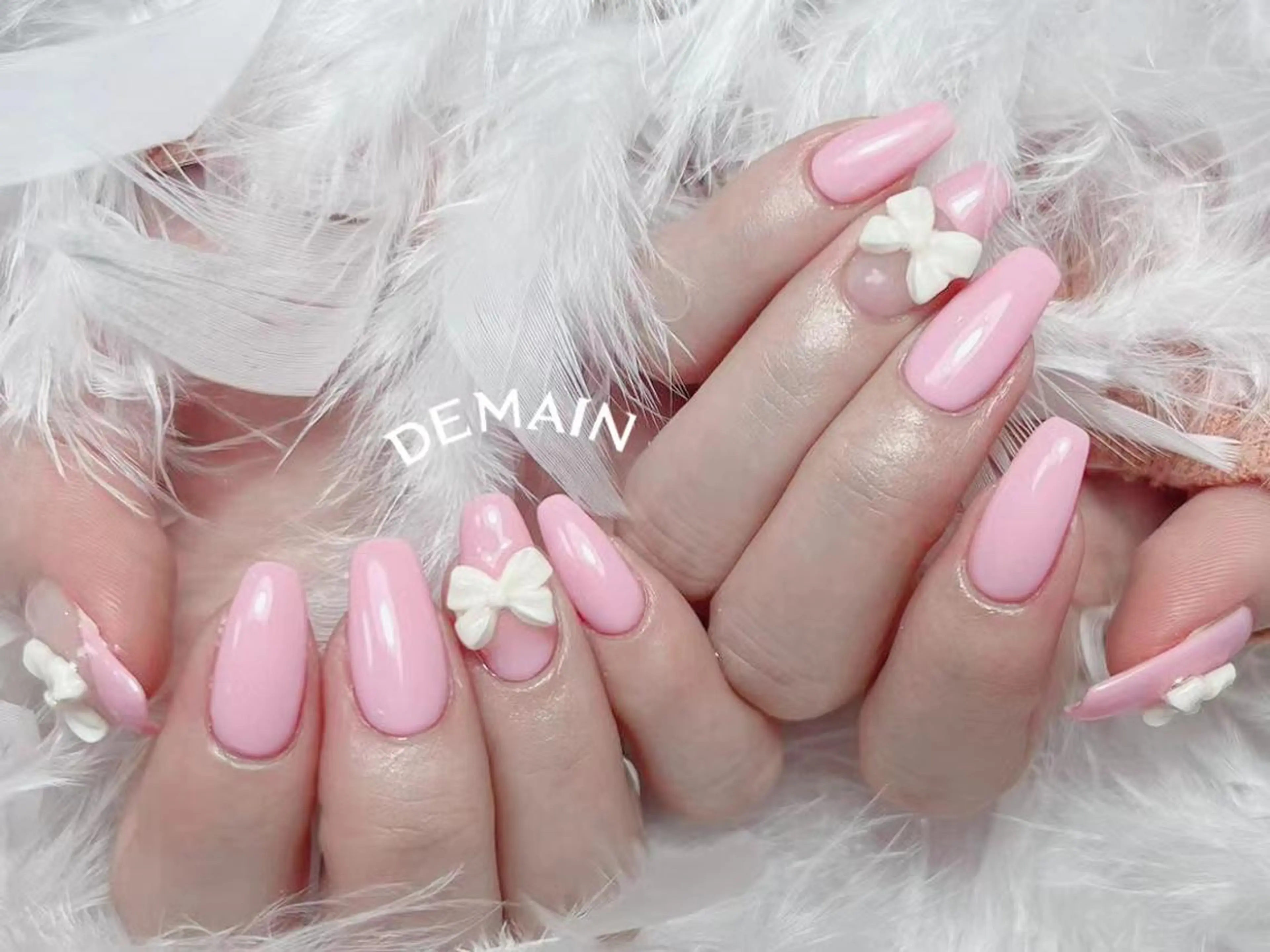 ネイル ハンドネイル ハンドケア DEMAIN- 🌹のネイルデザイン