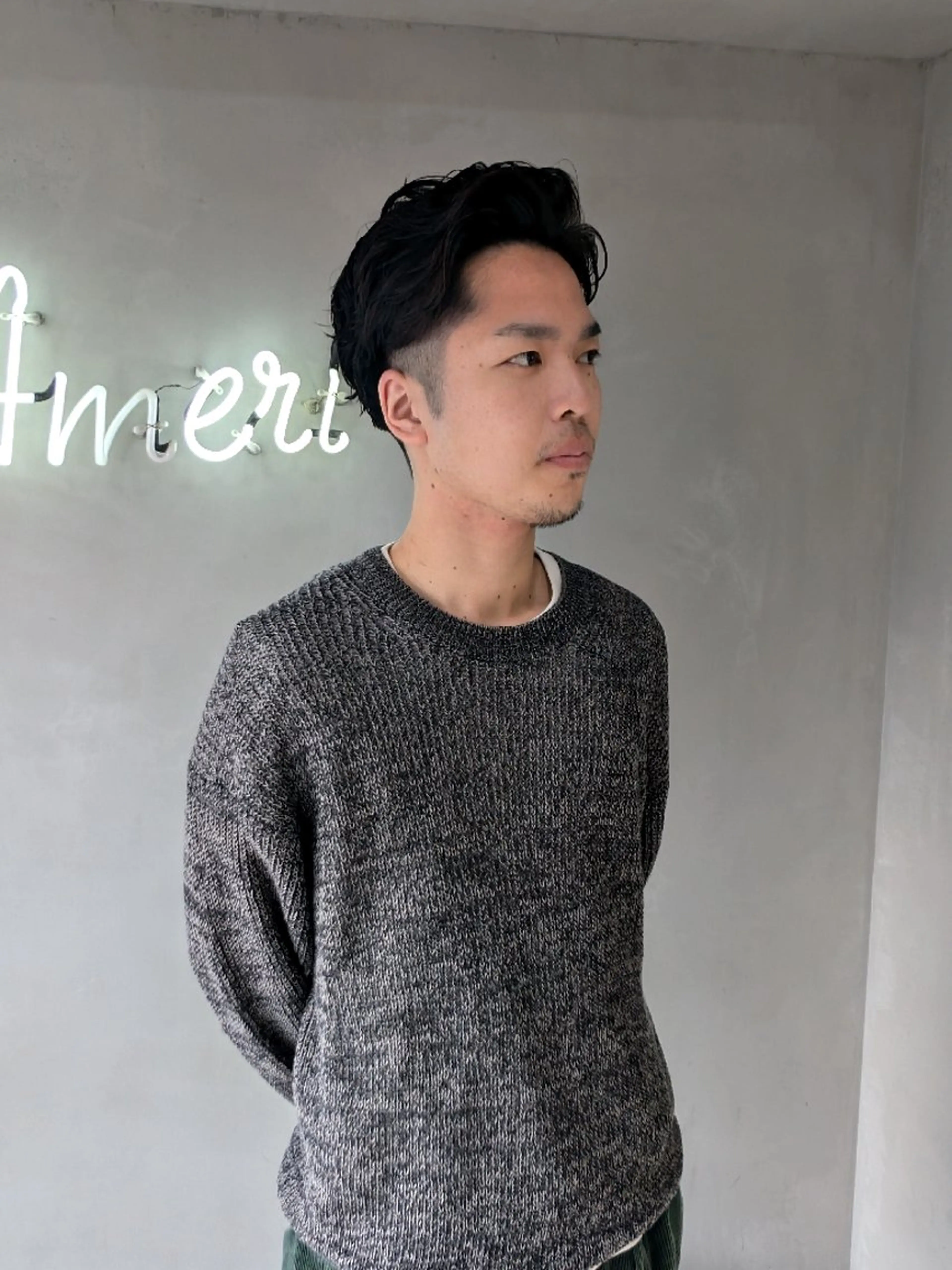 ショート カラー パーマ メンズ ヘアアレンジ カット パーマ 【韓国ヘア】 人気No.1/ユウキのヘアスタイル