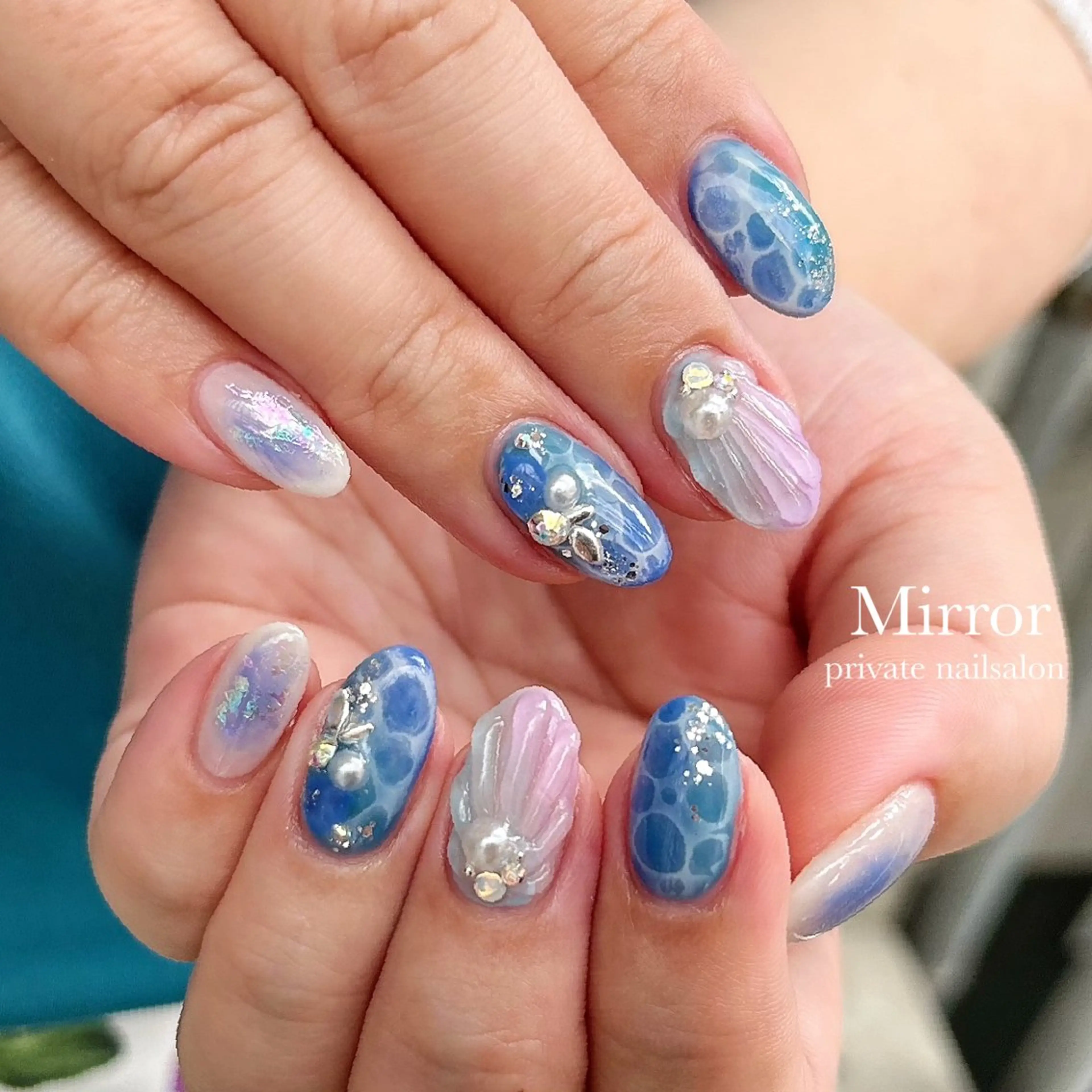 ネイル ハンドネイル nailsalon Mirrorのネイルデザイン