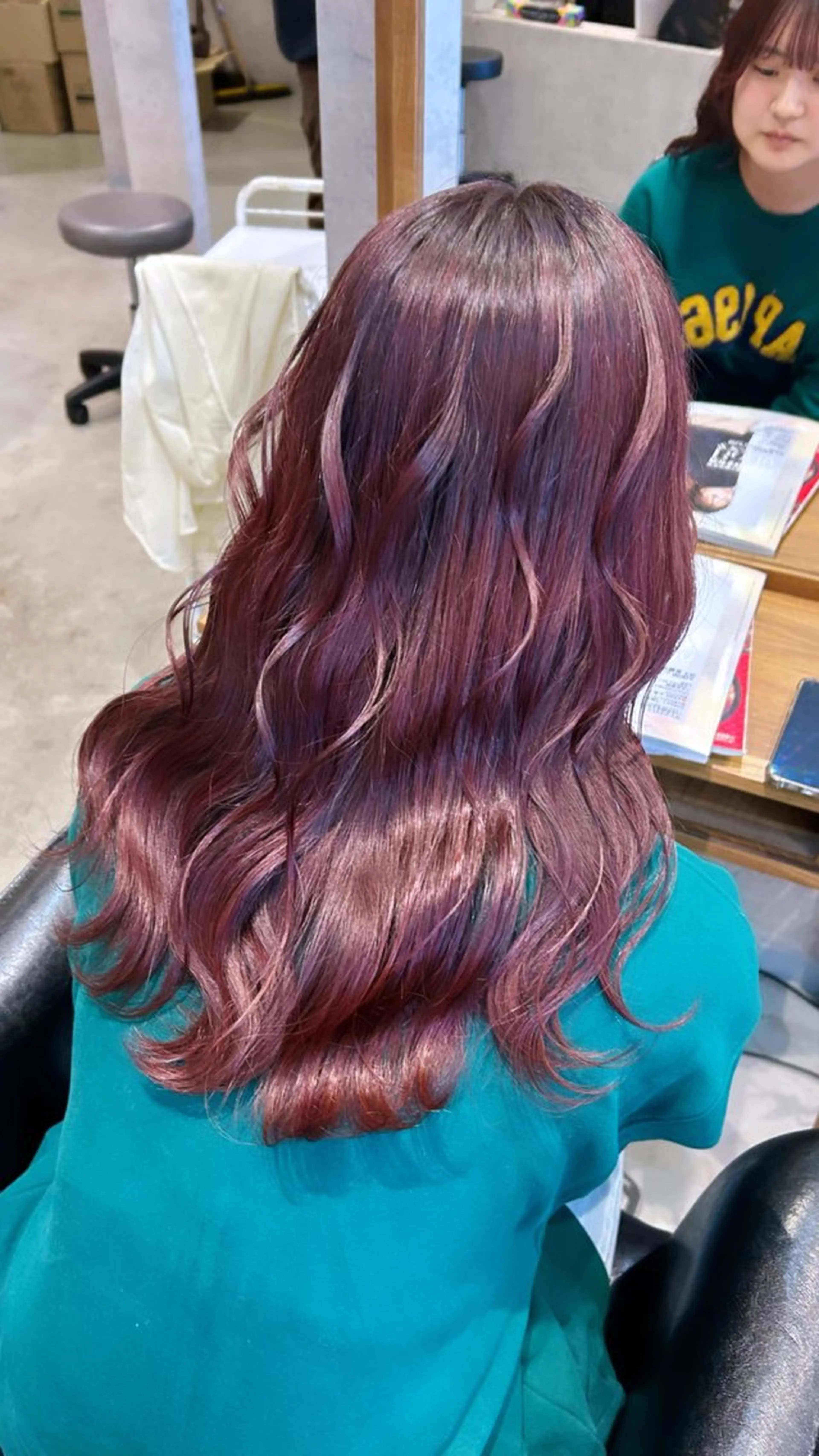 ロング カラー suri-ru hair【スリールヘアー】所属・FURUSAWA AOIのヘアスタイル