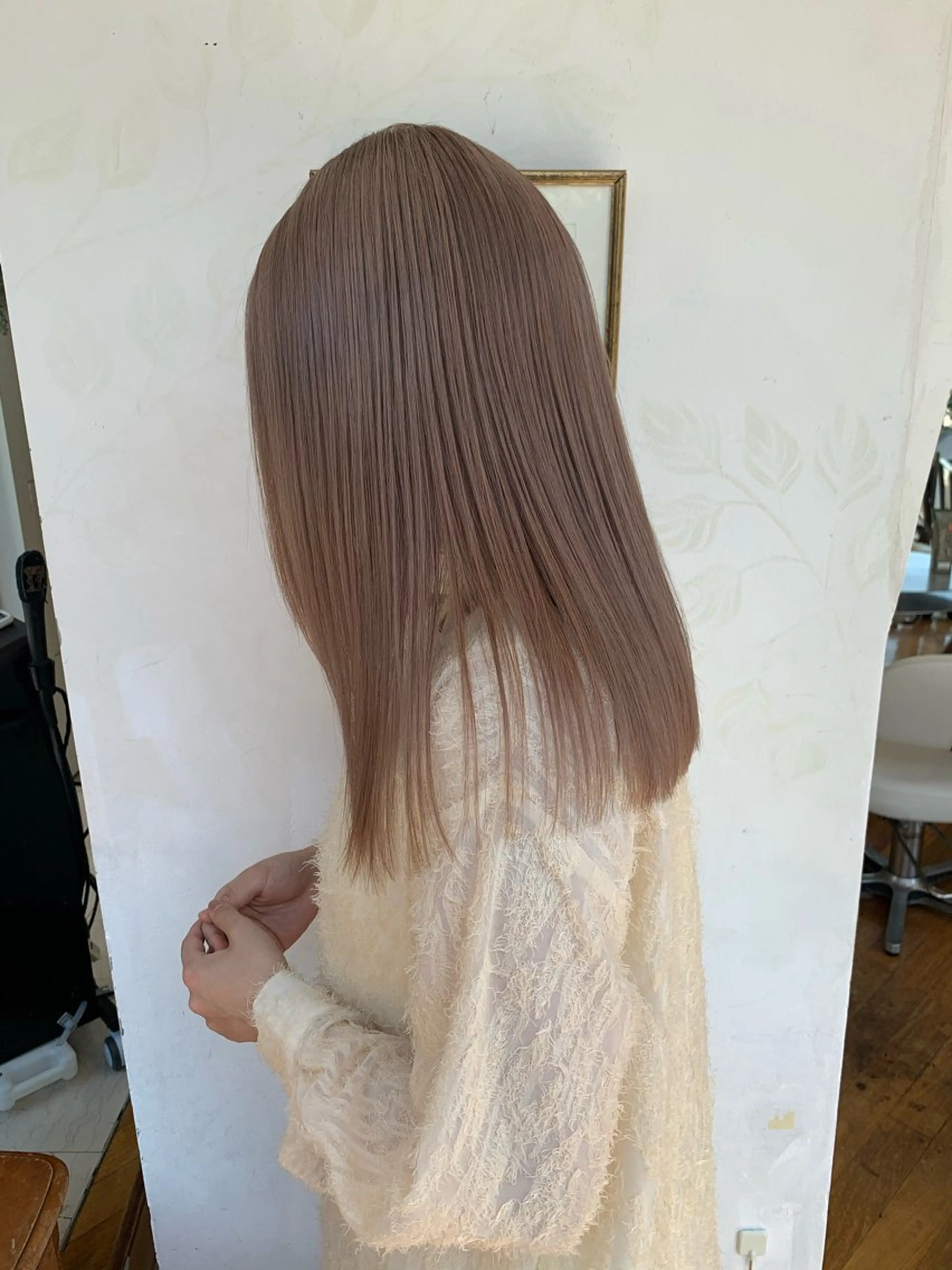 【✨モデル限定価格✨】ブリーチリタッチ+オンカラー+《超音波トリートメント》の写真