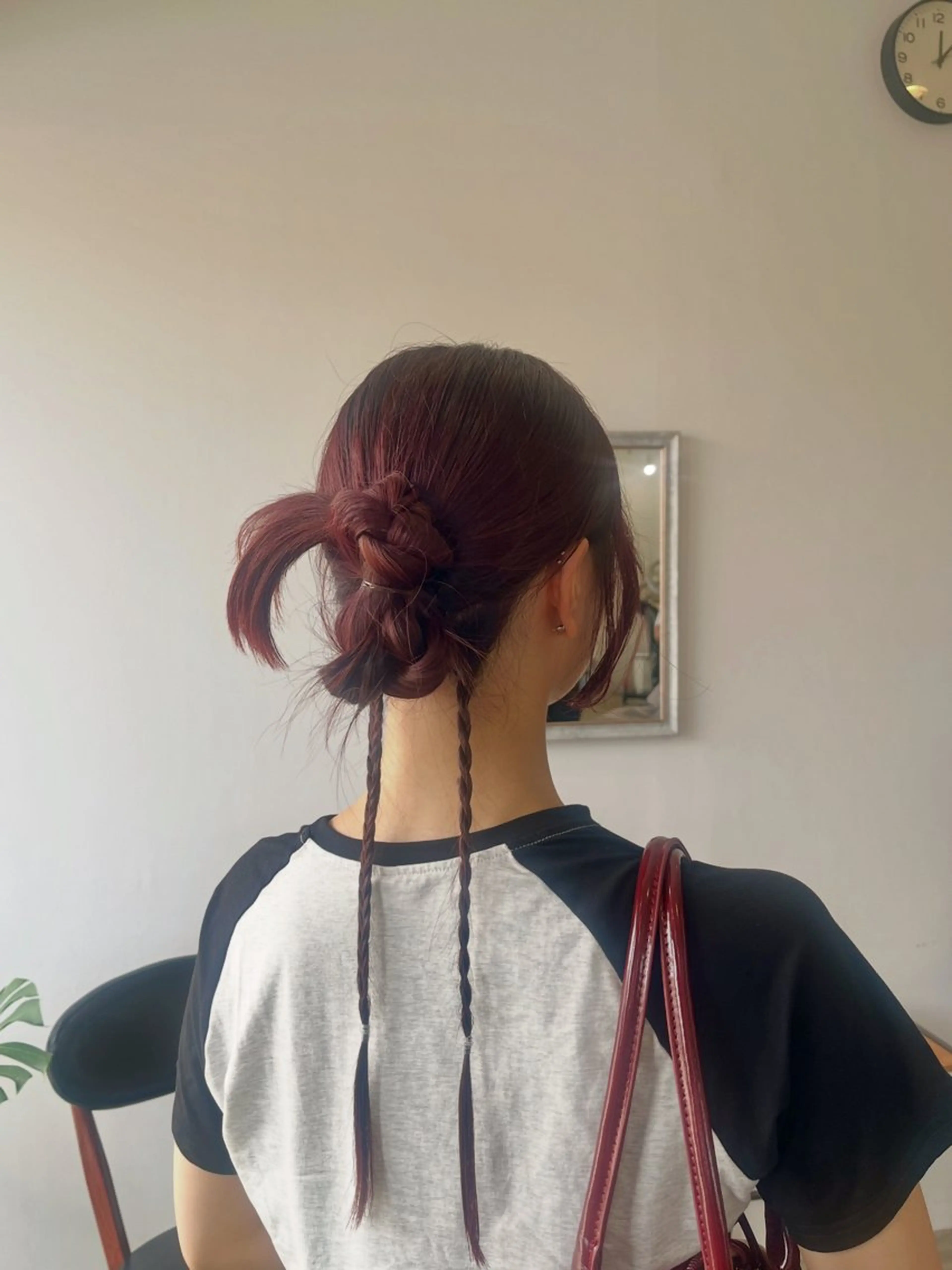 ヘアアレンジ キヨハラ リコのヘアスタイル