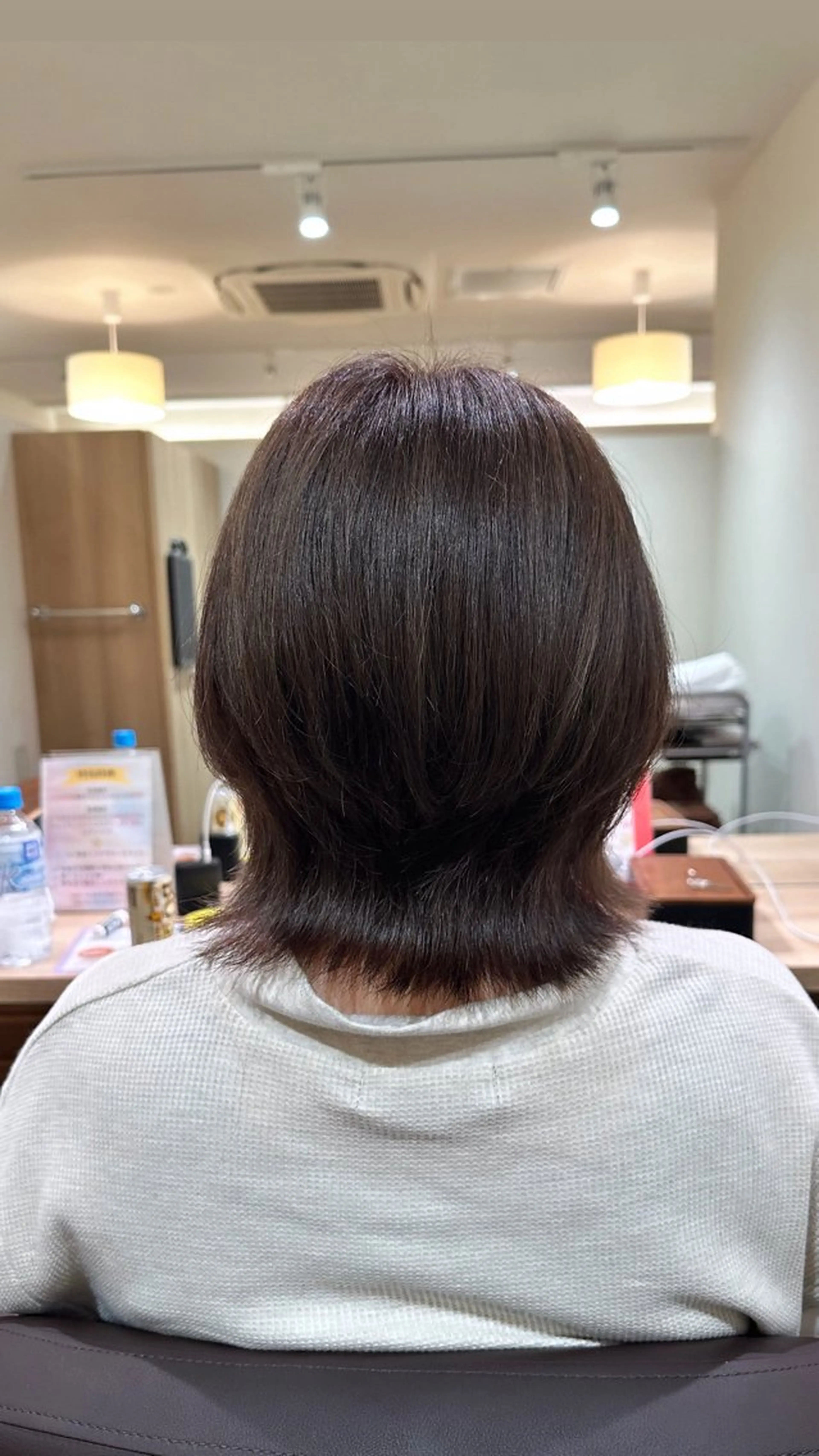 ミディアム ウルフカット 飯塚 優希のヘアスタイル