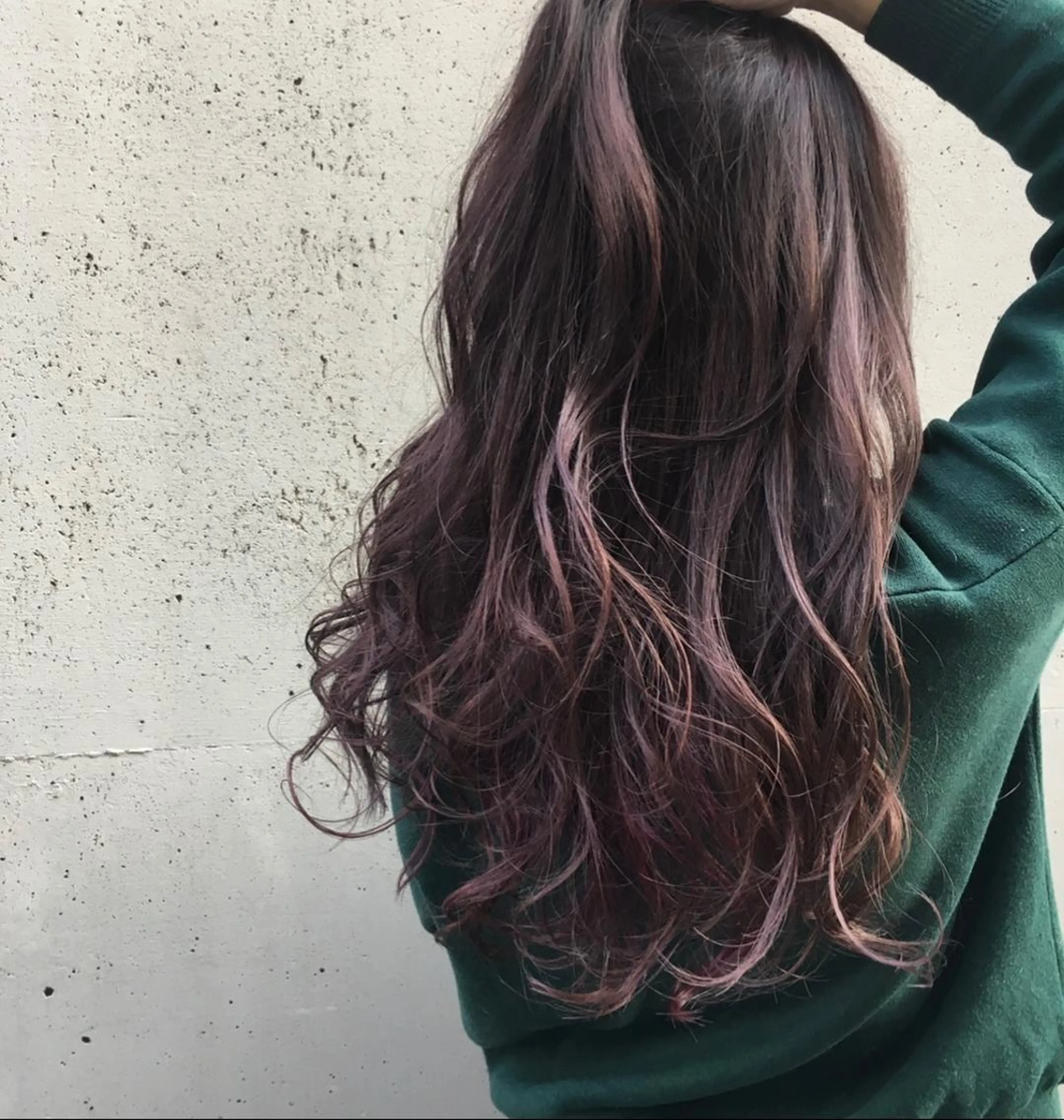 セミロング カラー パーマ ヘアアレンジ メンズ キッズ マツエク・マツパ ラベンダーカラー Luela堅田所属・田中 裕士のヘアスタイル