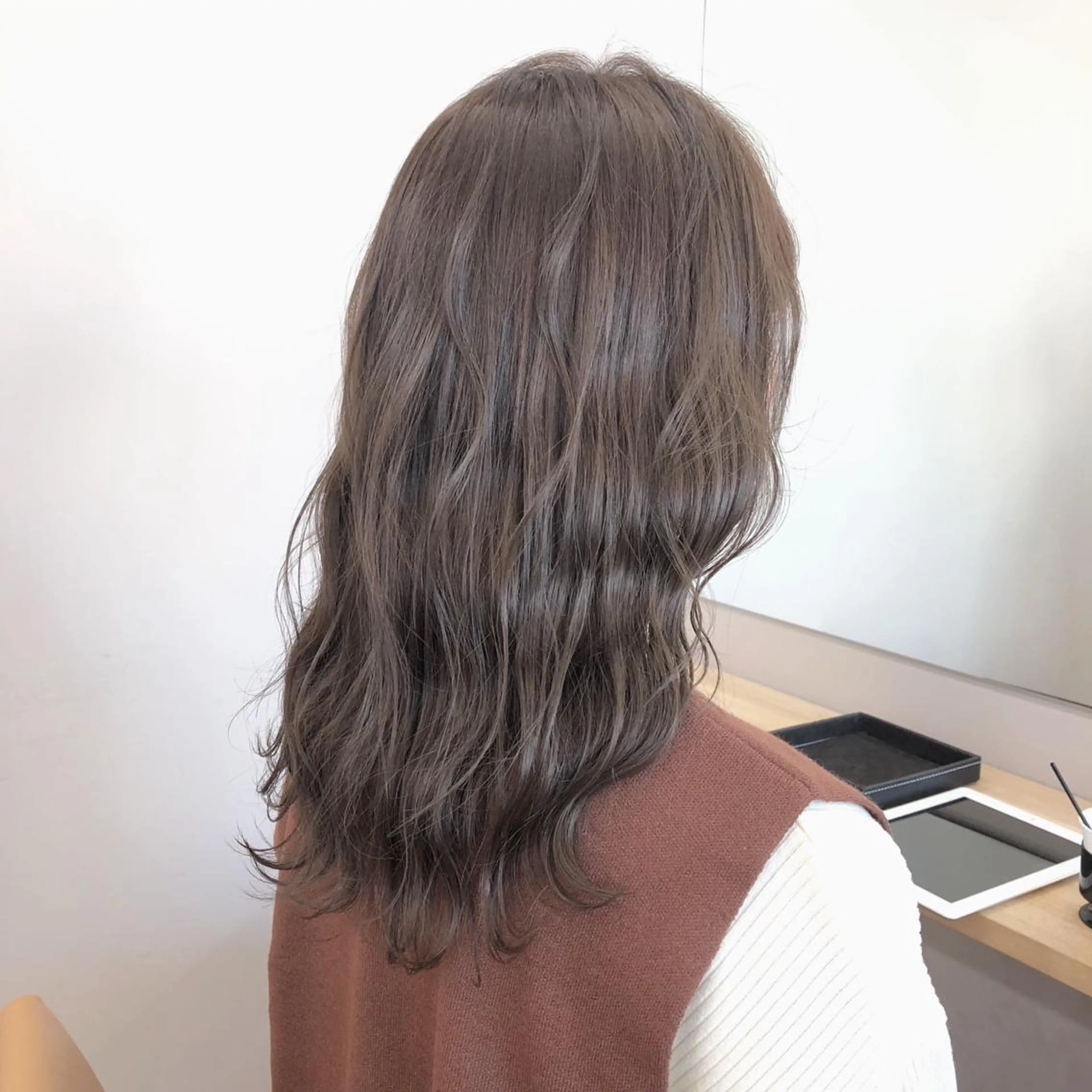 ミディアム ヘアカラー トリートメント 関 京磨のヘアスタイル